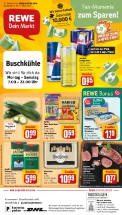 Rewe Prospekt Schloß Holte-Stukenbrock ab 29.06.2026 gültig Rewe Prospekt Schloß Holte-Stukenbrock ab 29.06.2026 gültig