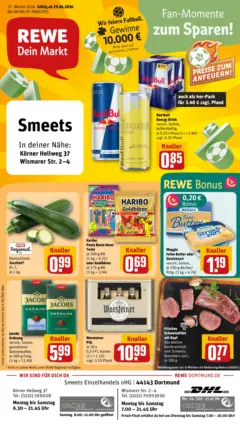 Rewe Prospekt Dortmund ab 29.06.2026 gültig