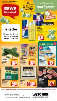 Rewe Prospekt Sprockhövel ab 29.06.2026 gültig