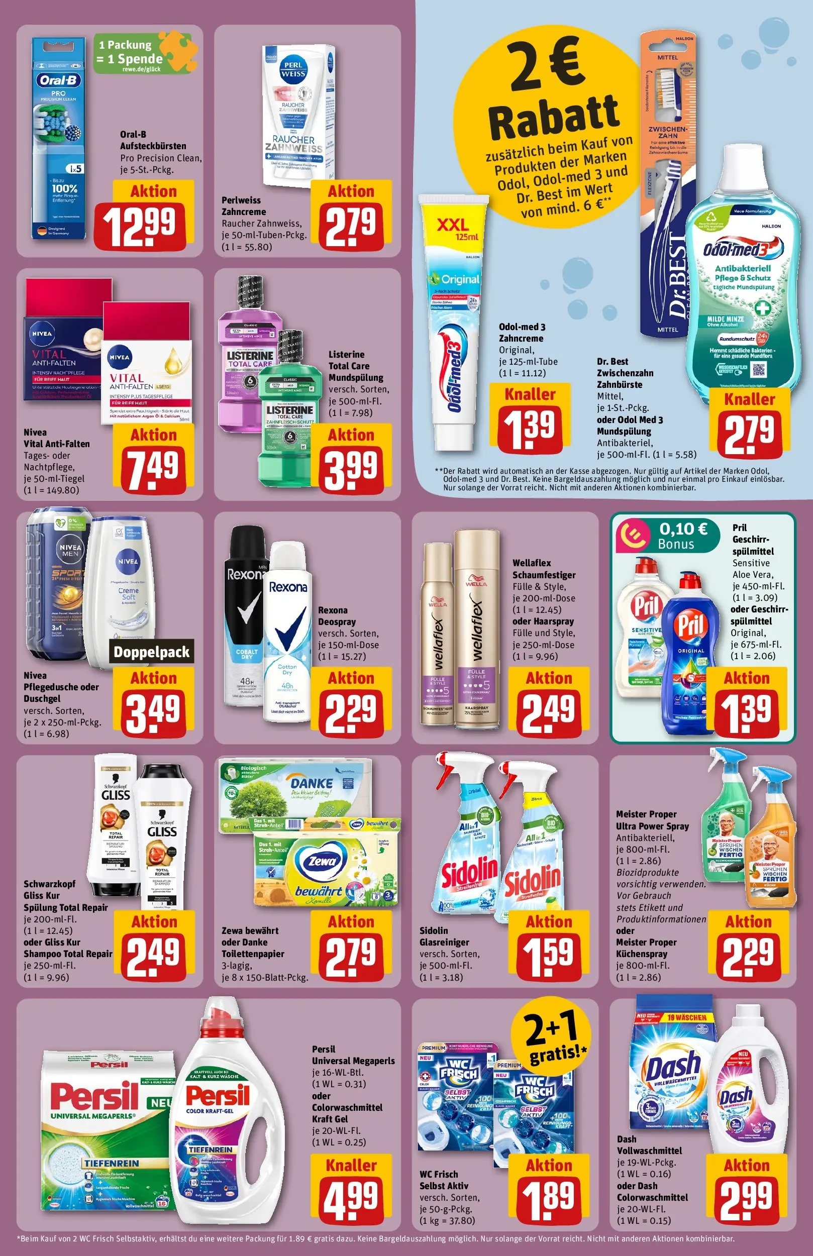 REWE Prospekt ab 29.06.2026 zum Blättern » Angebote | Seite: 31 | Produkte: Öl, Zewa, Creme, Persil