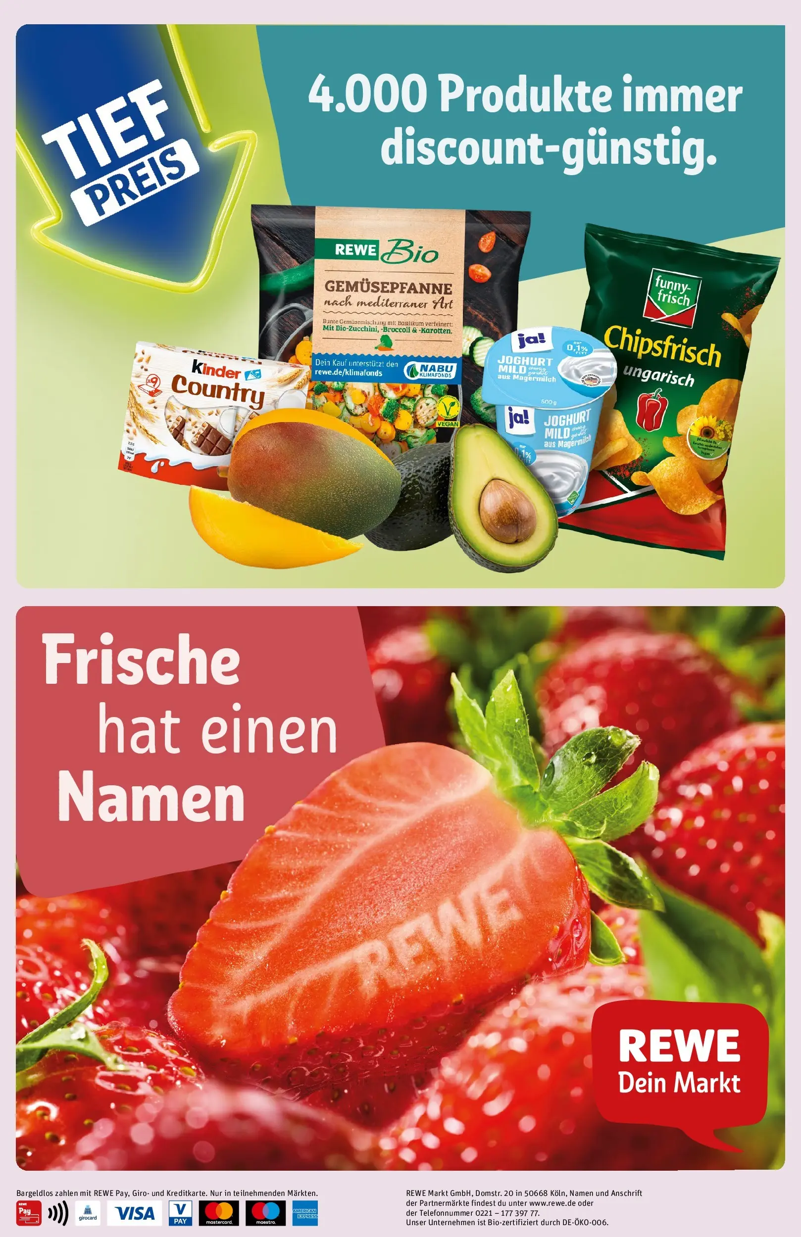 REWE Prospekt ab 29.06.2026 zum Blättern » Angebote | Seite: 2 | Produkte: Joghurt