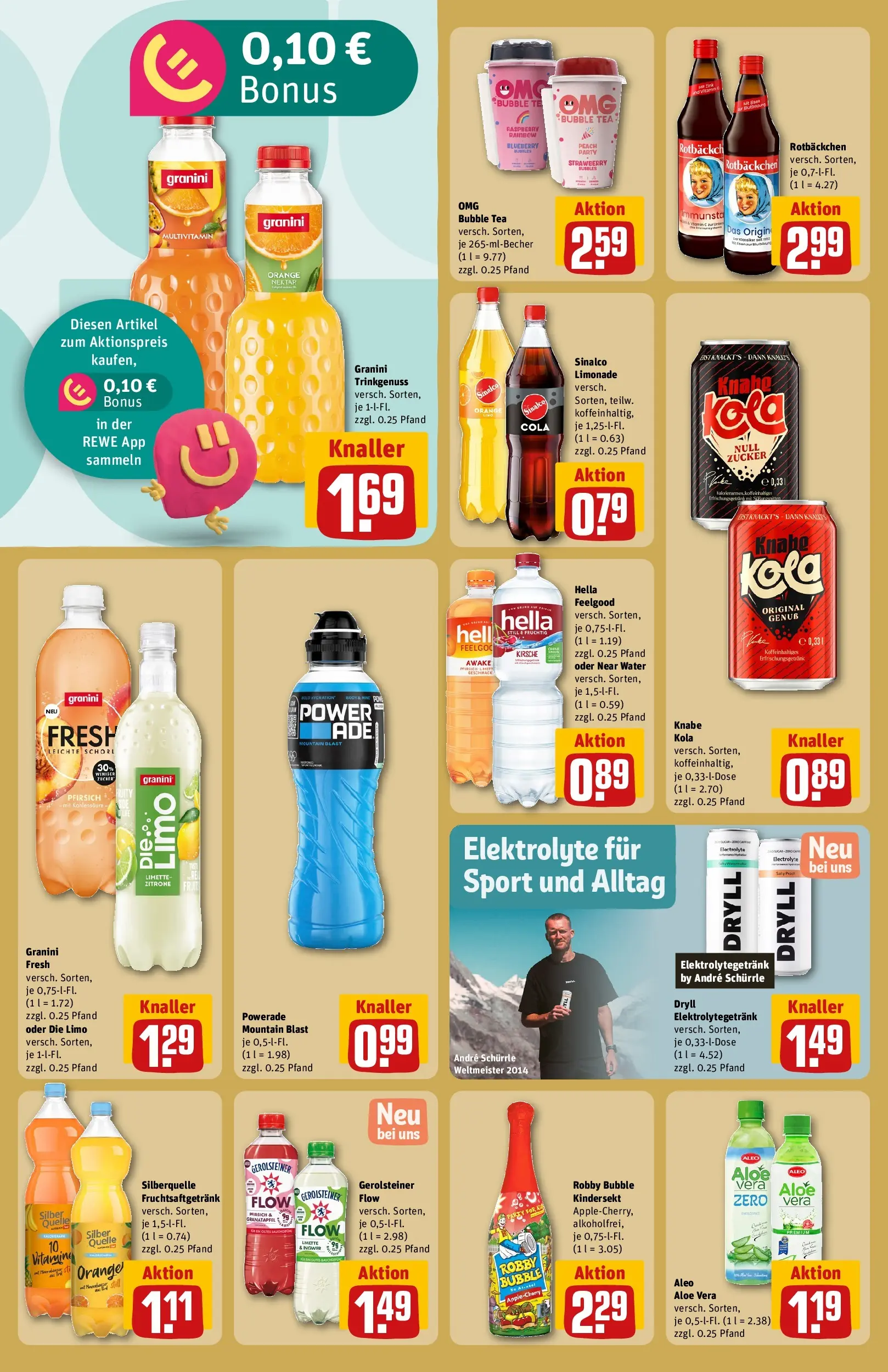 REWE Prospekt ab 29.06.2026 zum Blättern » Angebote | Seite: 20 | Produkte: Sinalco, Cola, Hella, Limette