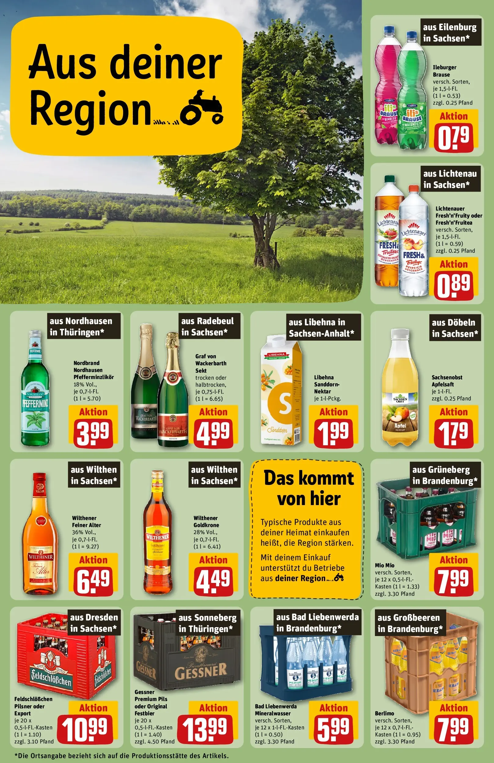 REWE Prospekt ab 29.06.2026 zum Blättern » Angebote | Seite: 26 | Produkte: Wilthener, Pils, Äpfel, Apfelsaft