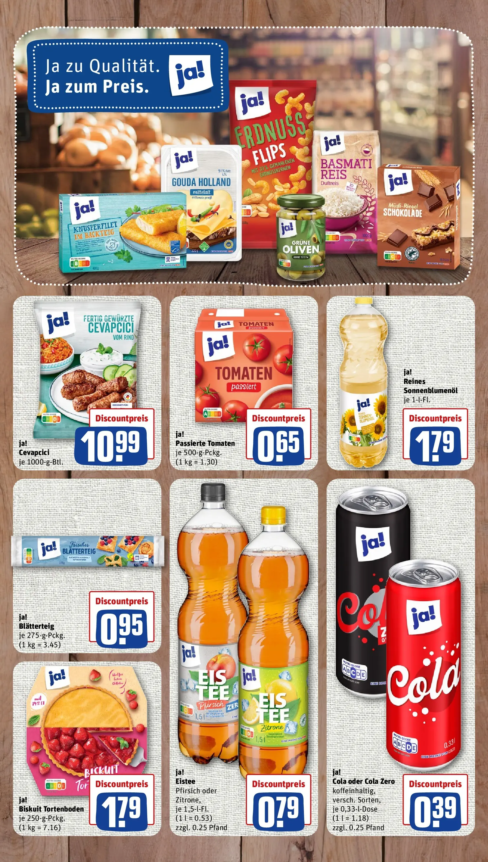 REWE Prospekt ab 29.06.2026 zum Blättern » Angebote | Seite: 11 | Produkte: Schokolade, Cevapcici, Zitrone, Reis