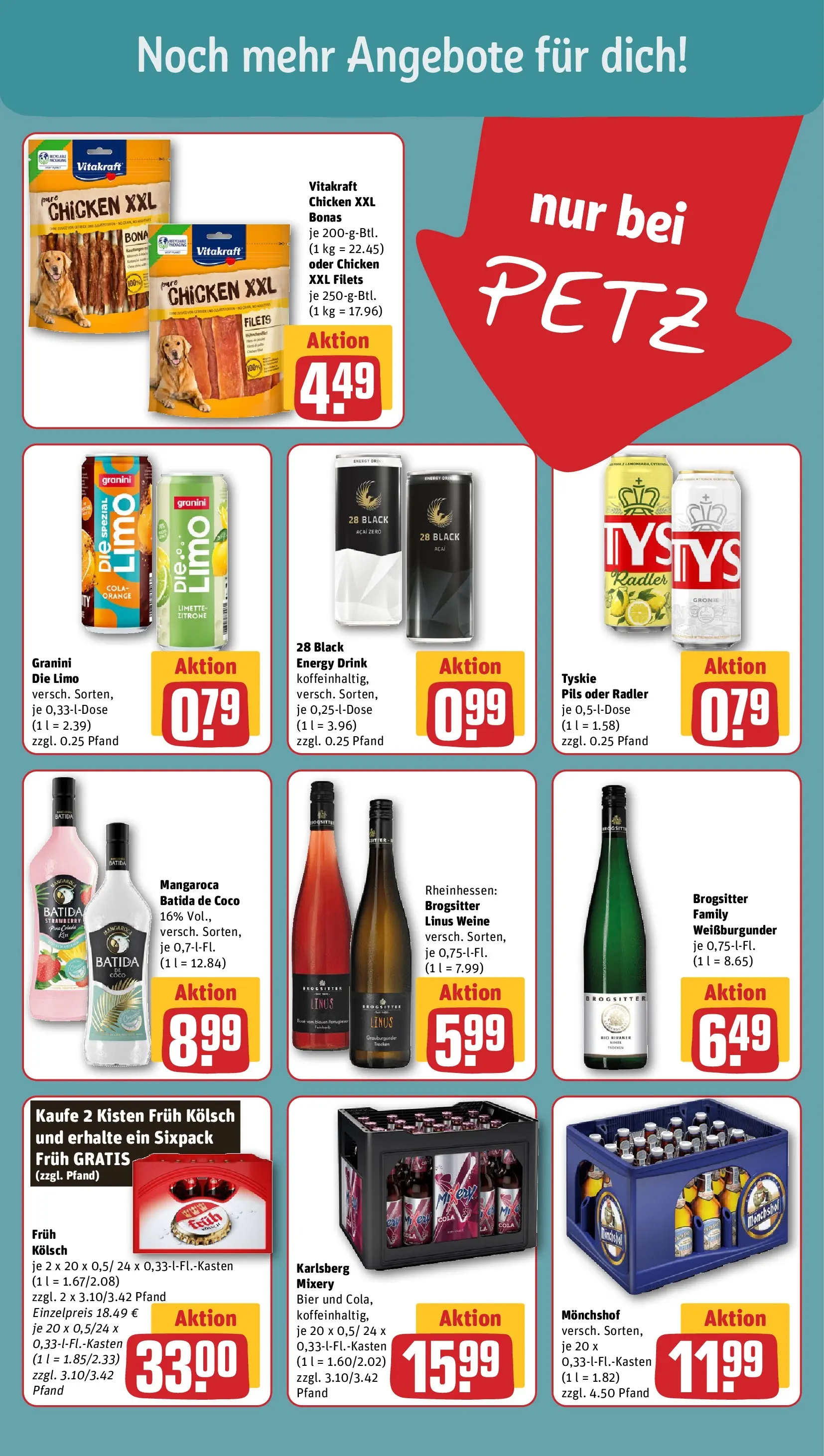 REWE Prospekt ab 29.06.2026 zum Blättern » Angebote | Seite: 17 | Produkte: Bier, Pils, Granini, Mixery