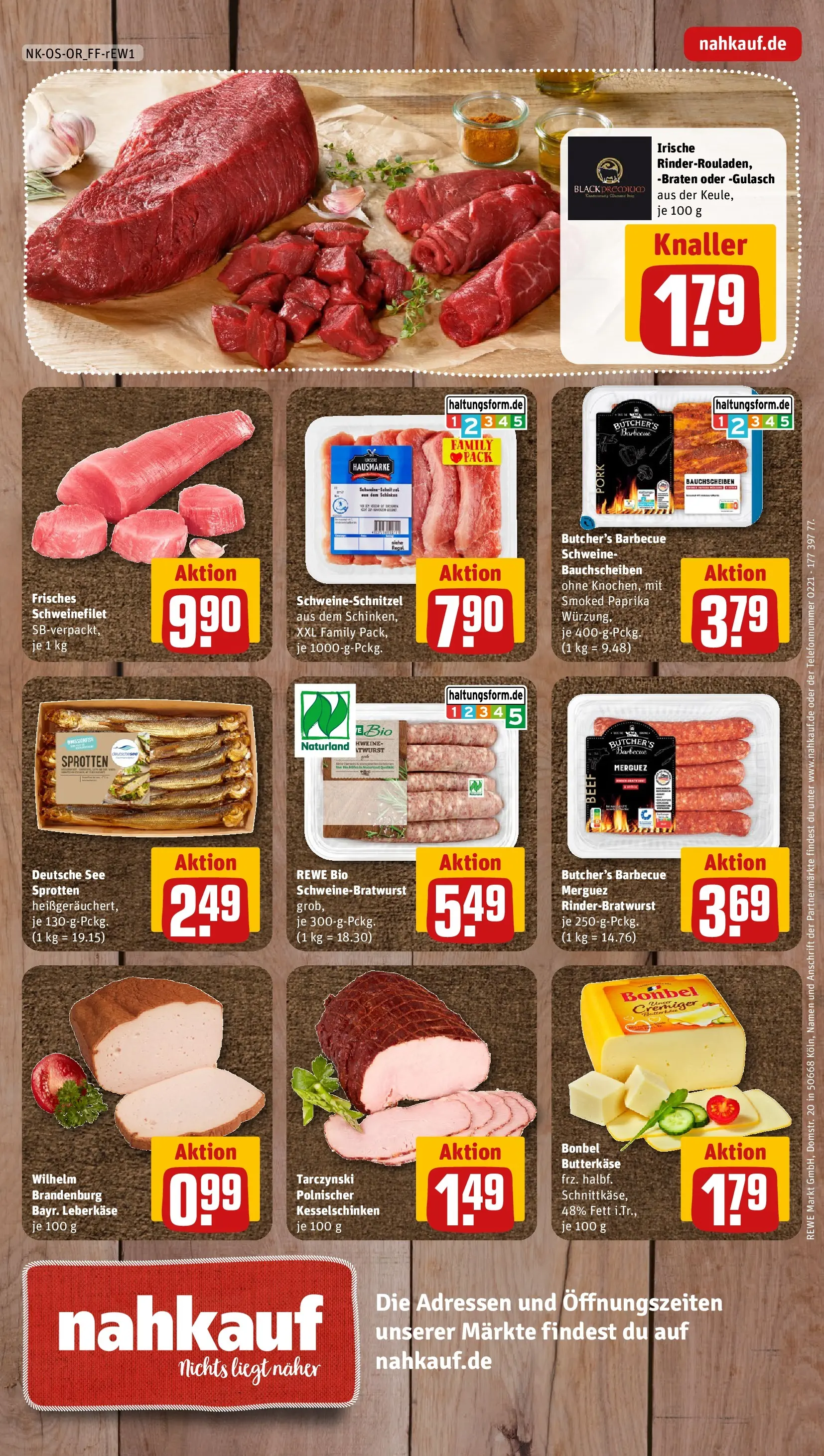 REWE Prospekt ab 29.06.2026 zum Blättern » Angebote | Seite: 16 | Produkte: Schnitzel, Schweinefilet, Paprika, Gulasch