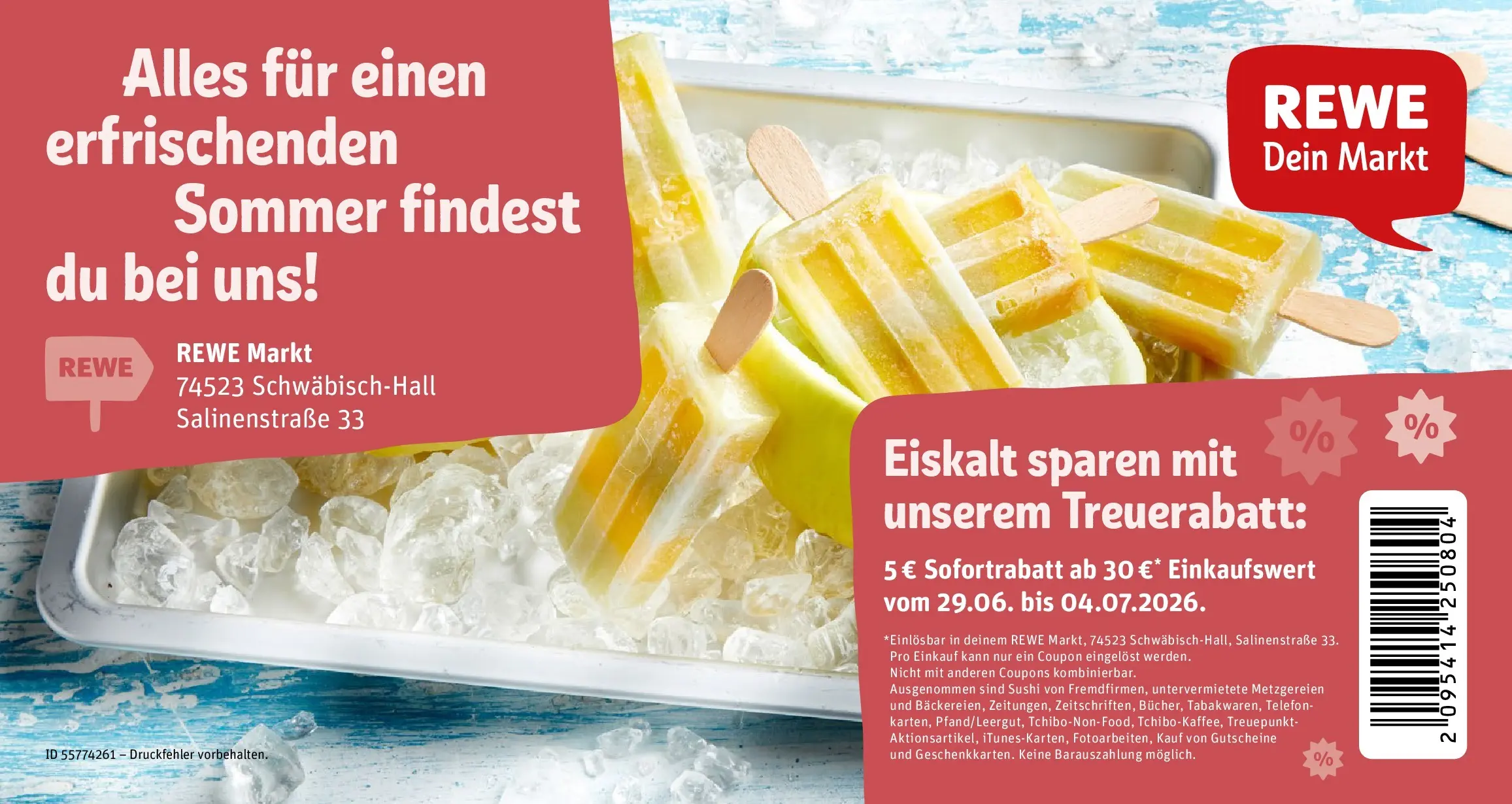 REWE Prospekt ab 29.06.2026 zum Blättern » Angebote | Seite: 1 | Produkte: Telefon