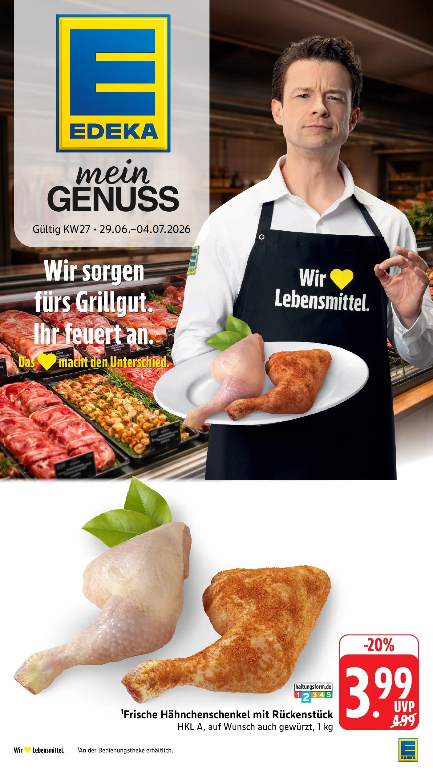 Edeka Prospekt Mössingen (ab 29.06.2026) » Angebote Online | Seite: 8 | Produkte: Hahnchenschenkel