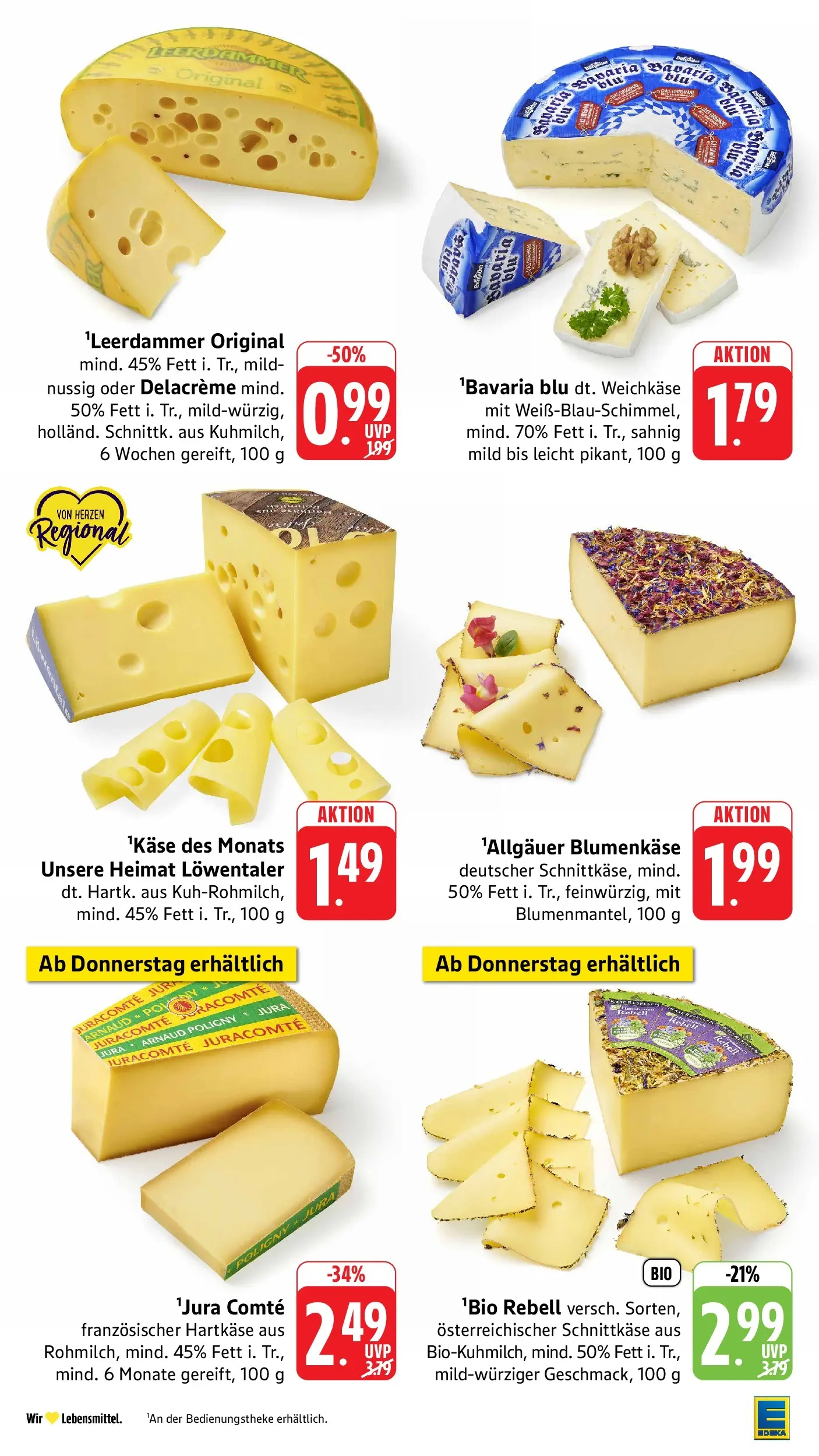 Edeka Prospekt Mössingen (ab 29.06.2026) » Angebote Online | Seite: 20 | Produkte: Jura, Leerdammer
