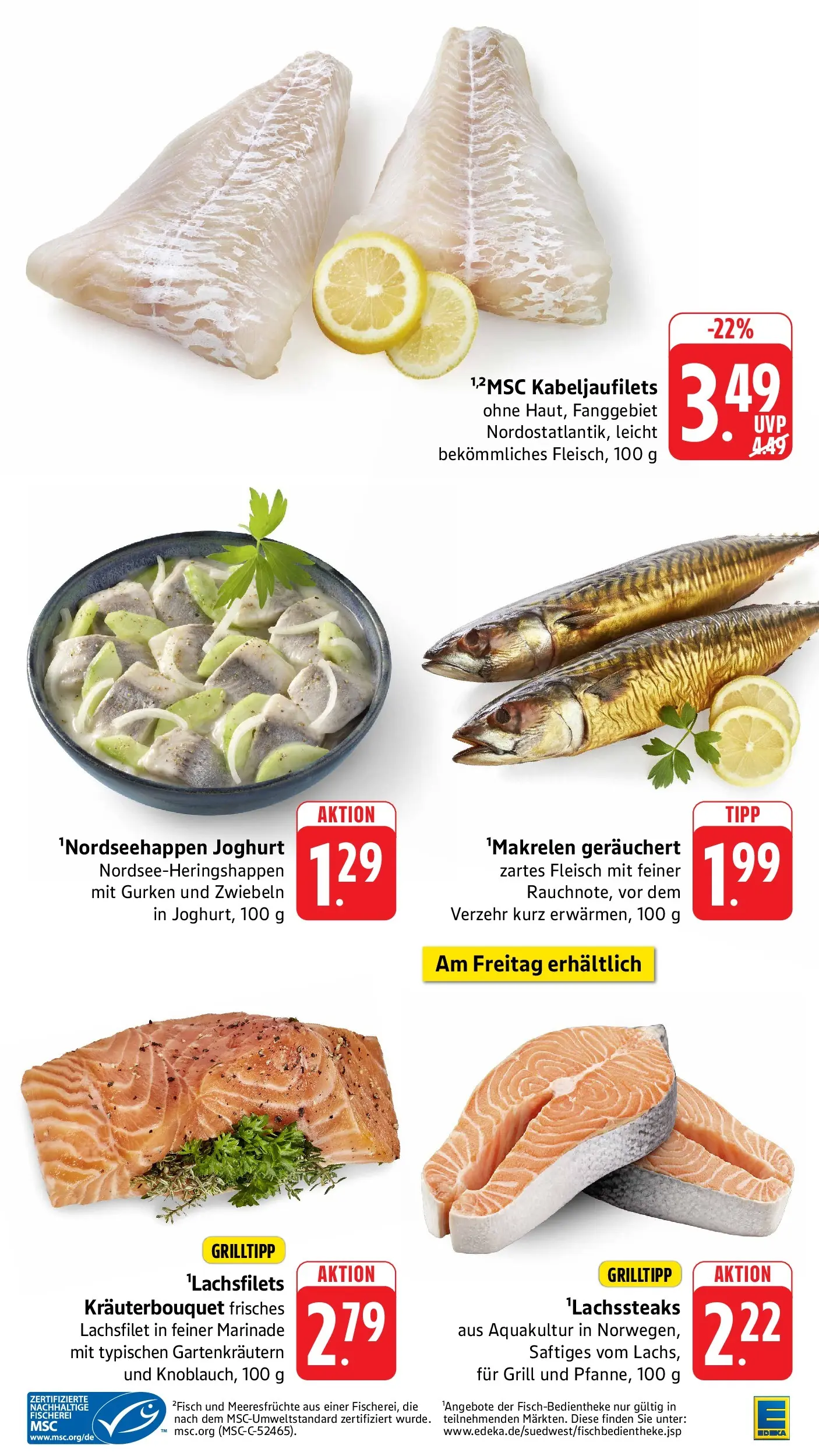 Edeka Prospekt Mössingen (ab 29.06.2026) » Angebote Online | Seite: 21 | Produkte: Grill, Joghurt, Meeresfrüchte, Fleisch