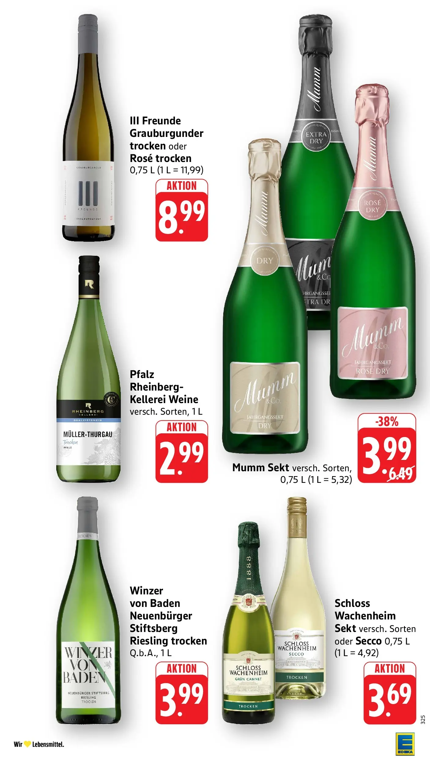 Edeka prospekt Schriesheim (ab 29.06.2026) » Angebote Online | Seite: 34 | Produkte: Mumm sekt, Sekt