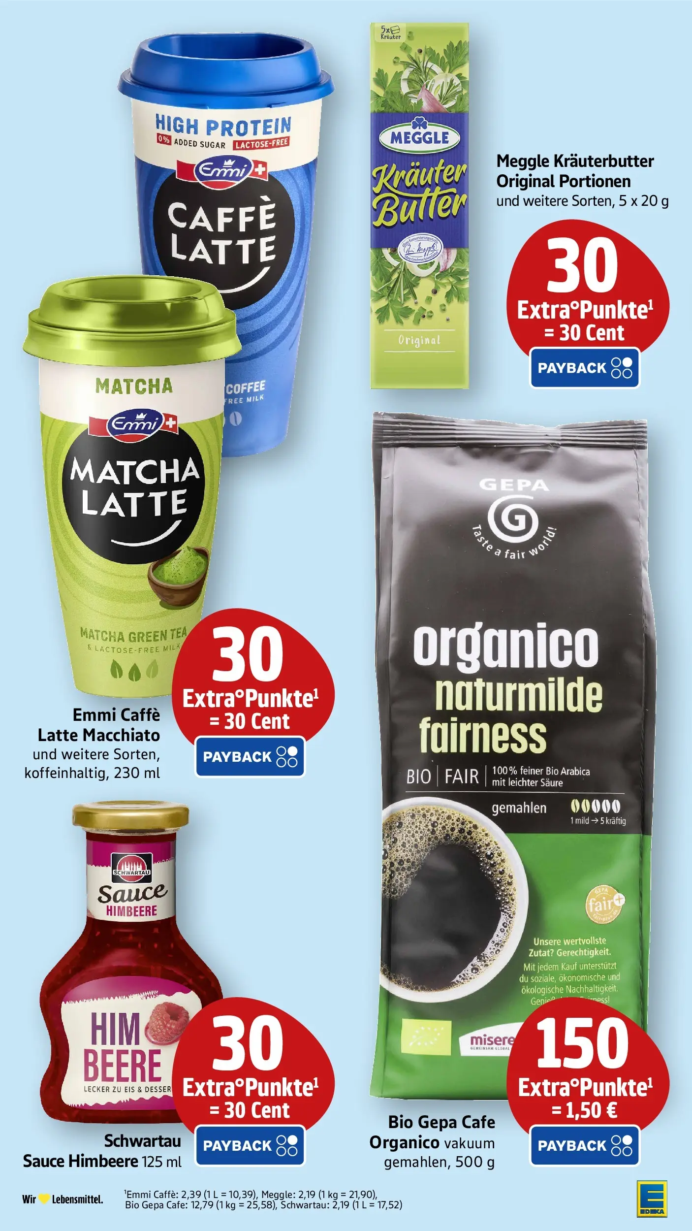 Edeka Prospekt Mössingen (ab 29.06.2026) » Angebote Online | Seite: 40 | Produkte: Butter, Kräuterbutter, Himbeere, Eis