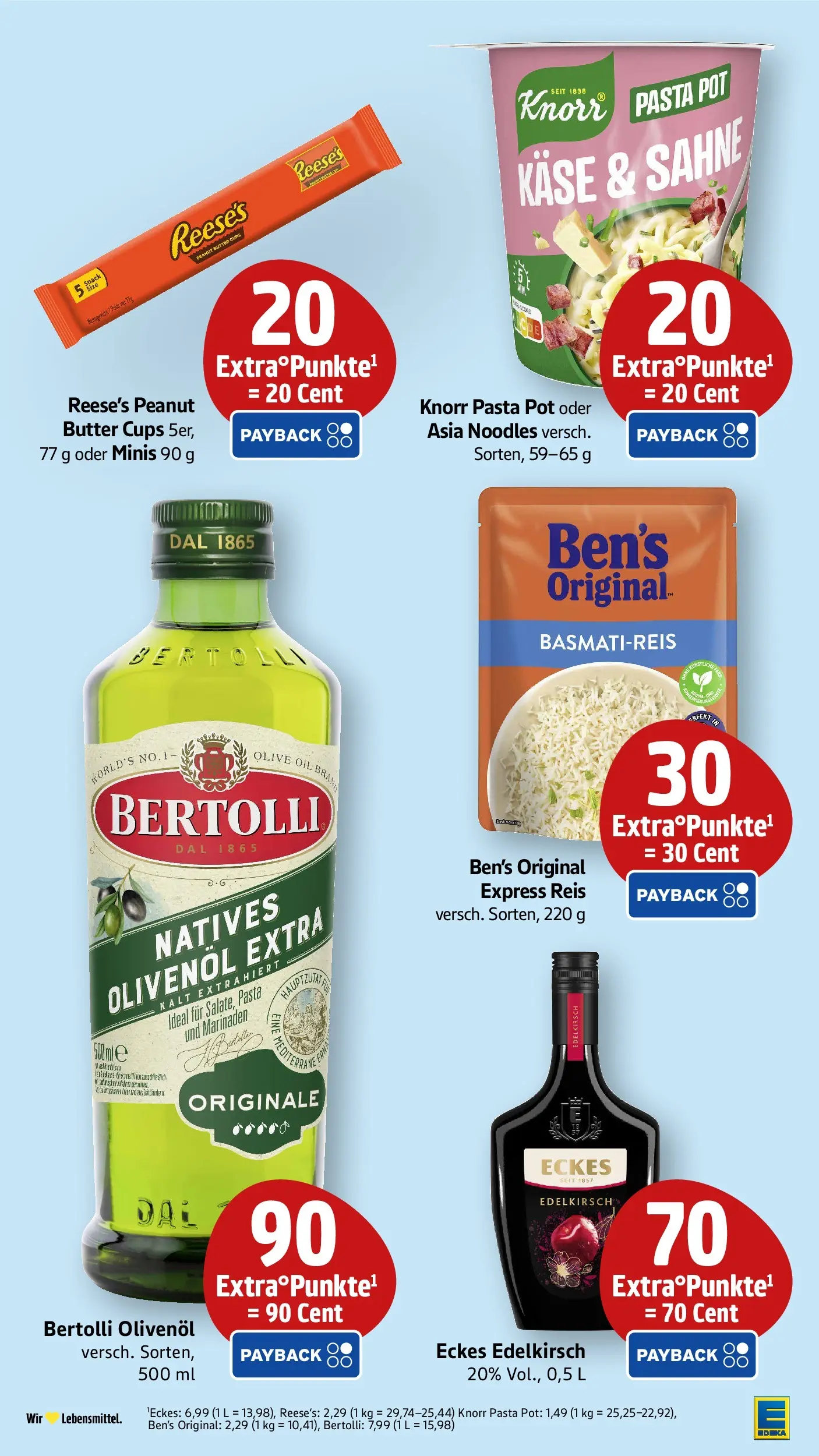 Edeka Prospekt Mössingen (ab 29.06.2026) » Angebote Online | Seite: 41 | Produkte: Butter, Olivenol, Bertolli olivenol, Reis