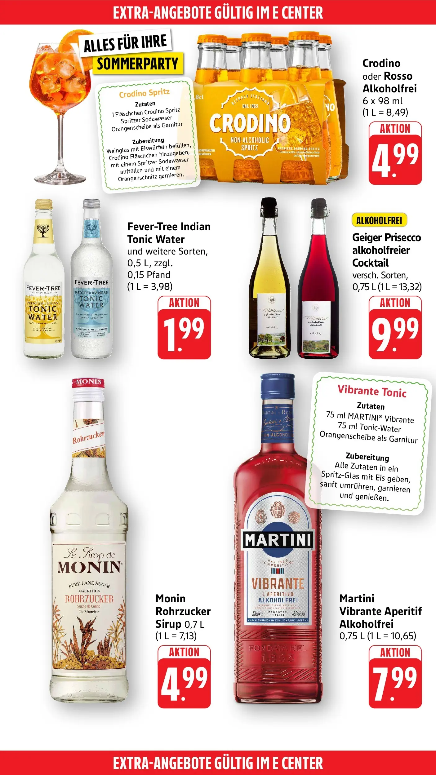 Edeka Prospekt Mössingen (ab 29.06.2026) » Angebote Online | Seite: 48 | Produkte: Martini, Kühlschrank, Sirup, Eis