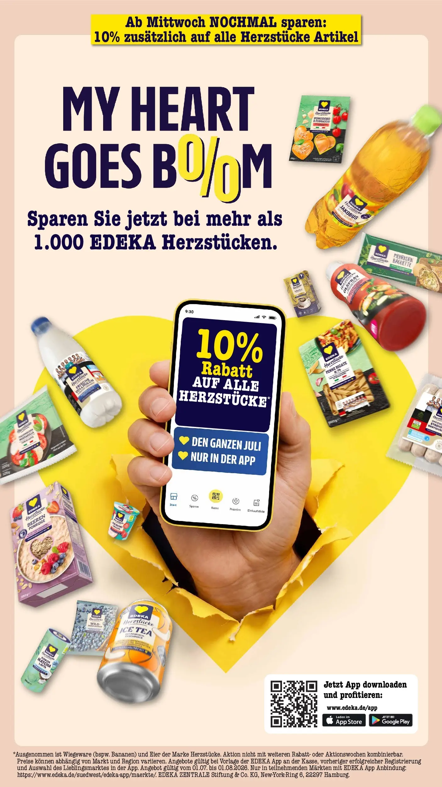 Edeka prospekt Offenbach (ab 29.06.2026) » Angebote Online | Seite: 4 | Produkte: Eier, Baguette, Bananen