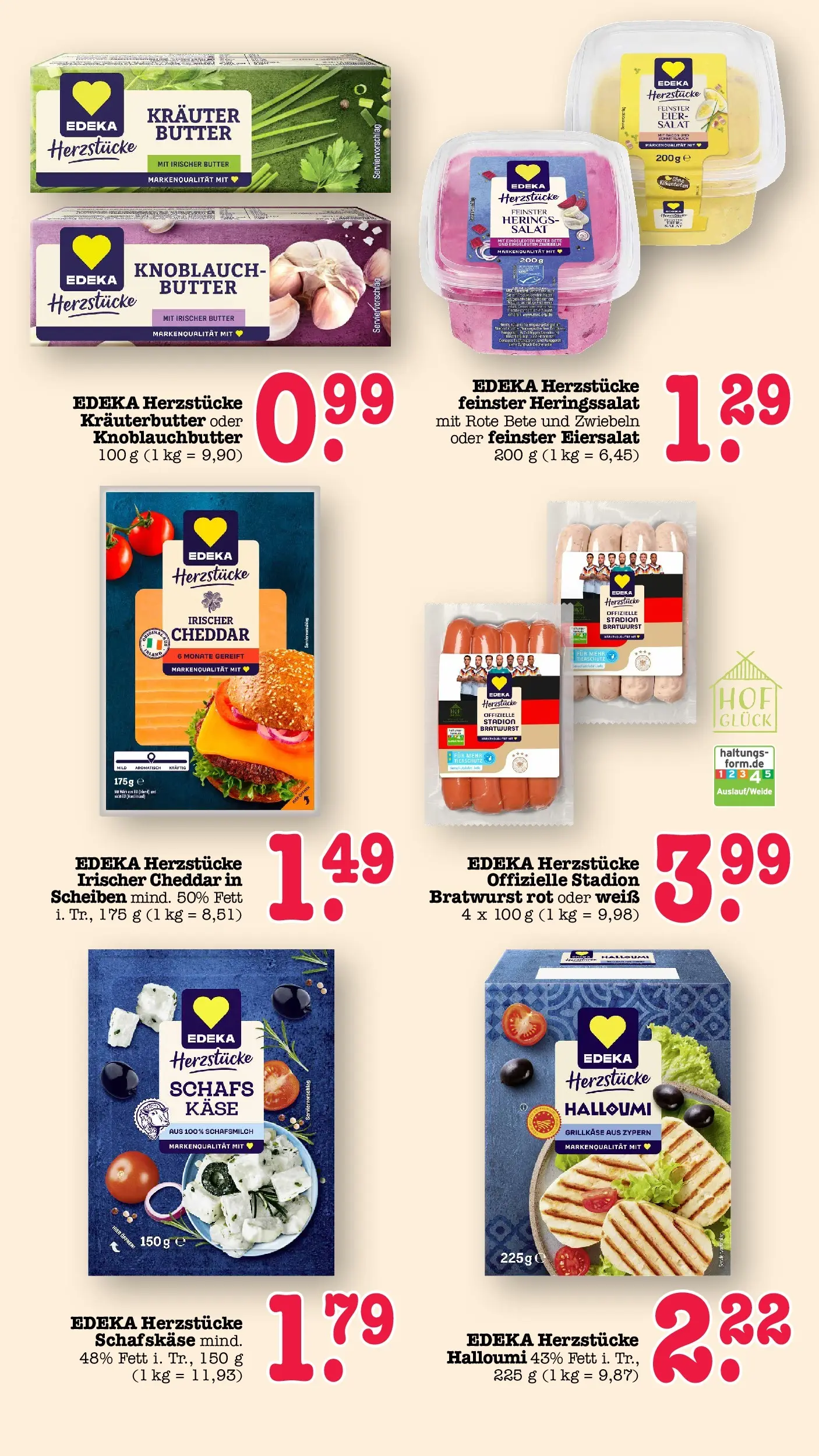 Edeka prospekt Offenbach (ab 29.06.2026) » Angebote Online | Seite: 5 | Produkte: Butter, Käse, Zwiebeln, Salat