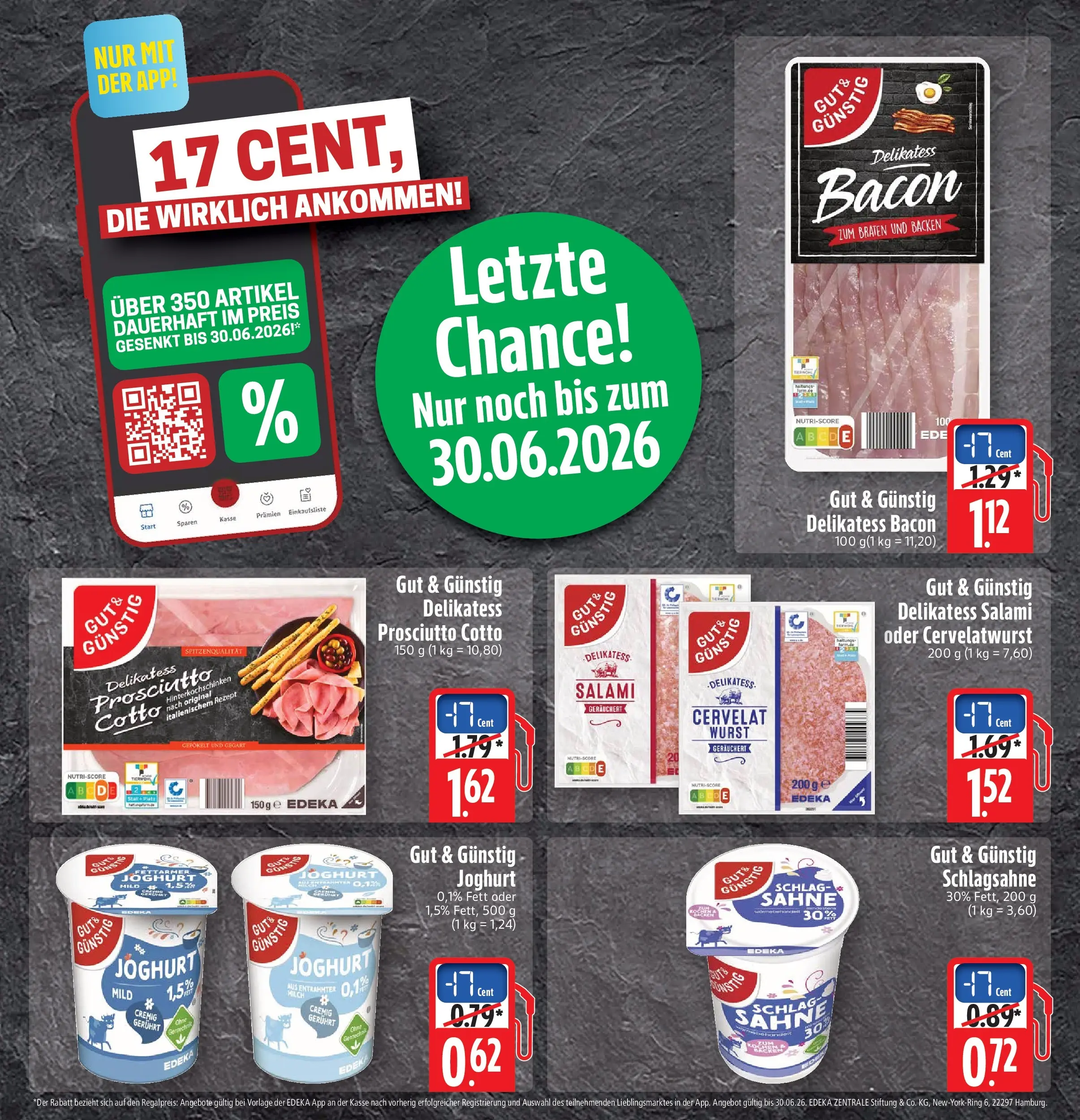 Marktkauf - Marktkauf: Wochenangebote (ab 29.06.2026) » Angebote online | Seite: 2 | Produkte: Schlagsahne, Milch, Joghurt, Wurst