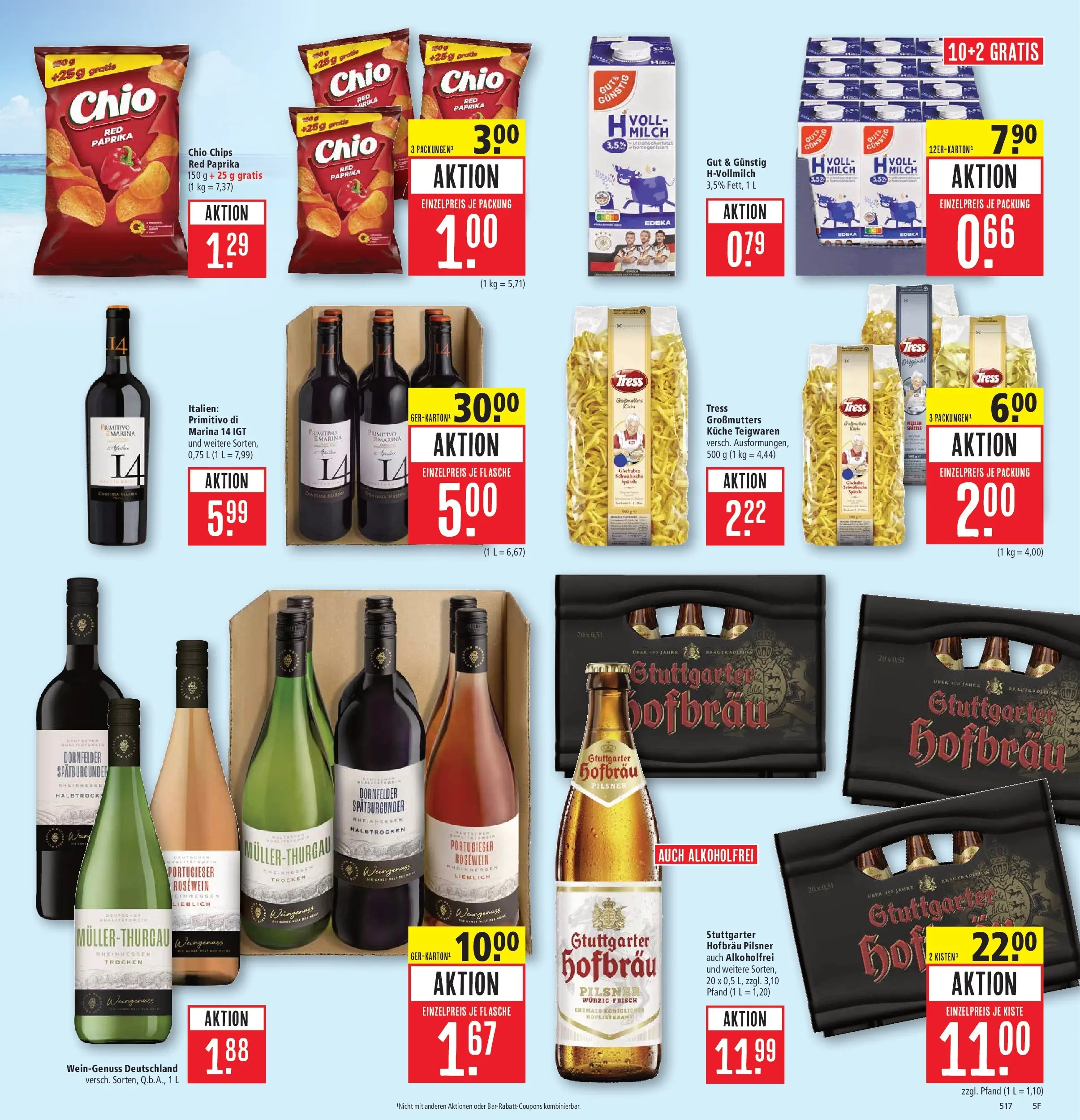 Marktkauf - Marktkauf: Wochenangebote (ab 29.06.2026) » Angebote online | Seite: 7 | Produkte: Milch, Rosewein, Küche, Paprika