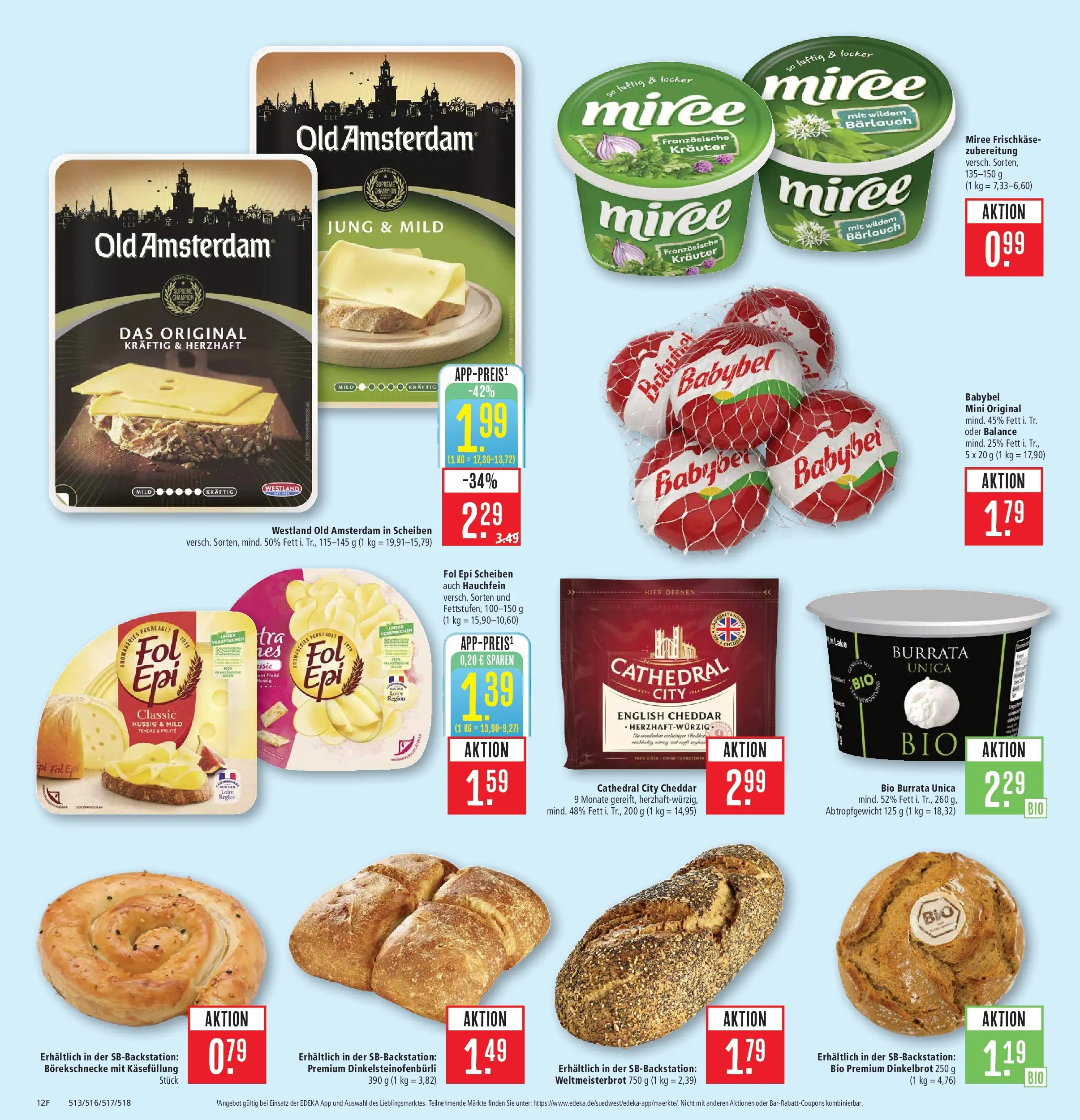Marktkauf - Marktkauf: Wochenangebote (ab 29.06.2026) » Angebote online | Seite: 16 | Produkte: Burrata, Babybel, Frischkase