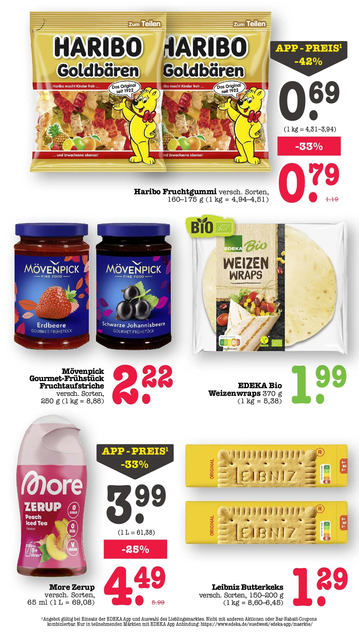 Edeka prospekt Offenbach (ab 29.06.2026) » Angebote Online | Seite: 39 | Produkte: Haribo