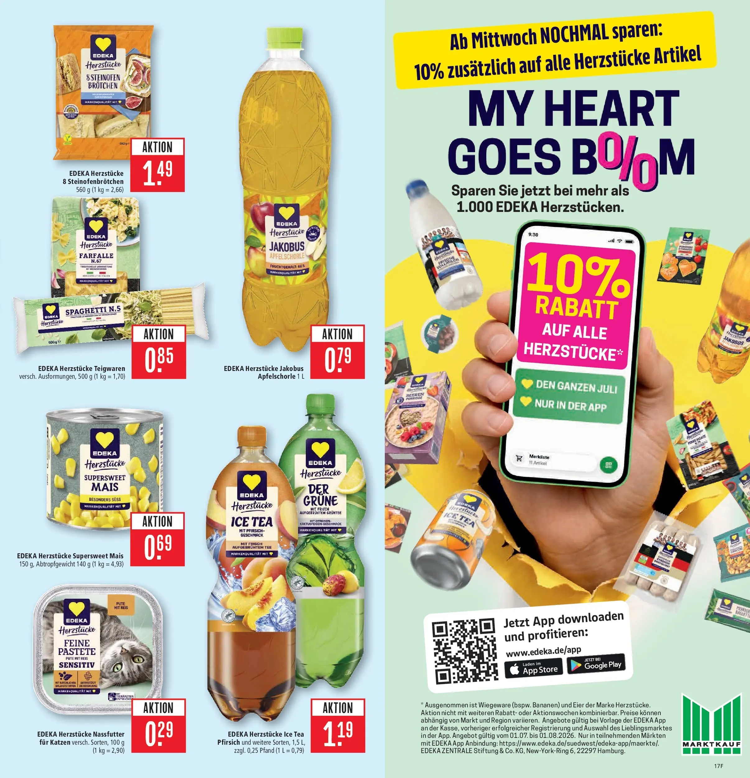 Marktkauf - Marktkauf: Wochenangebote (ab 29.06.2026) » Angebote online | Seite: 23 | Produkte: Eier, Bananen, Pfirsich, Tee