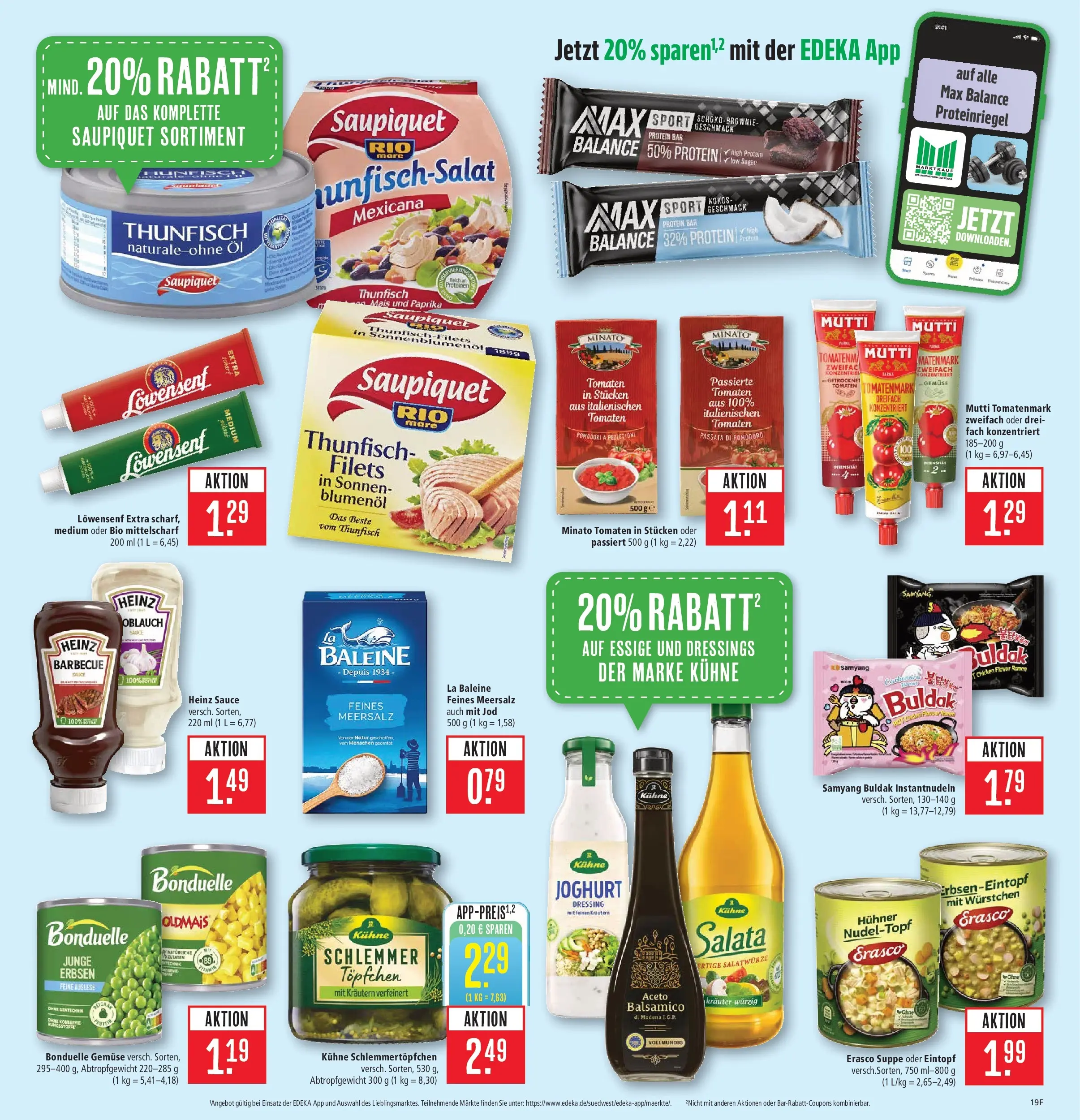 Marktkauf - Marktkauf: Wochenangebote (ab 29.06.2026) » Angebote online | Seite: 25 | Produkte: Öl, Thunfisch, Tomaten, Gemüse
