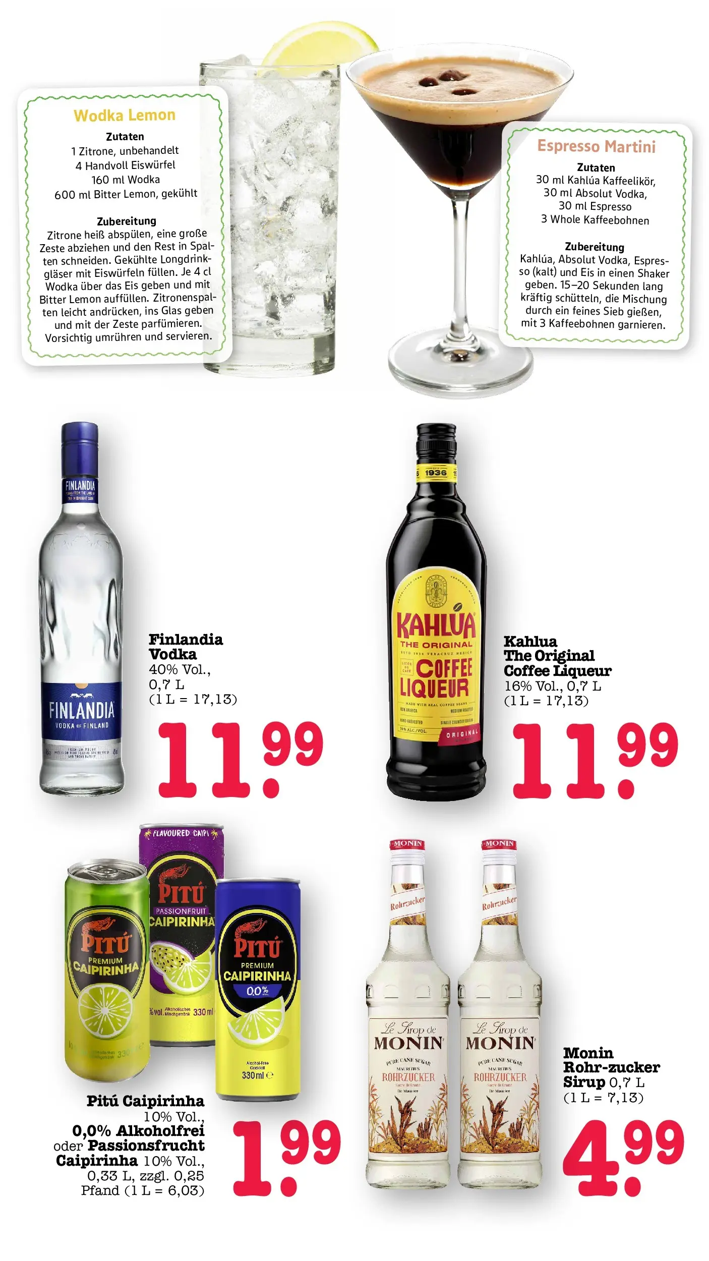 Edeka prospekt Offenbach (ab 29.06.2026) » Angebote Online | Seite: 48 | Produkte: Zitrone, Vodka, Wodka, Eis
