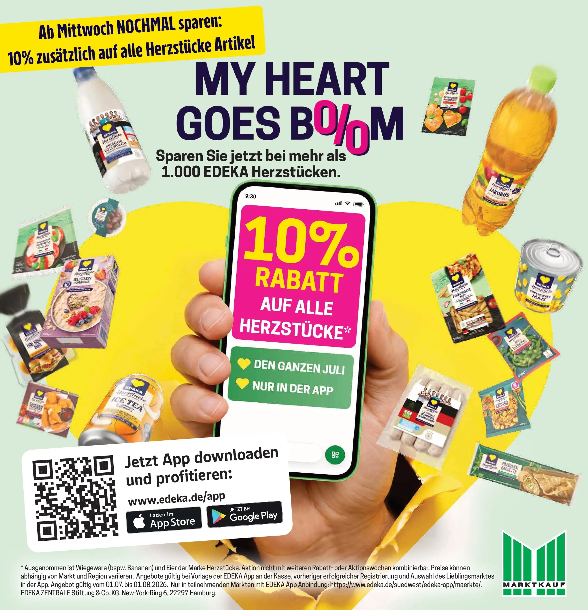Marktkauf - Marktkauf: Wochenangebote (ab 29.06.2026) » Angebote online | Seite: 51 | Produkte: Eier, Bananen