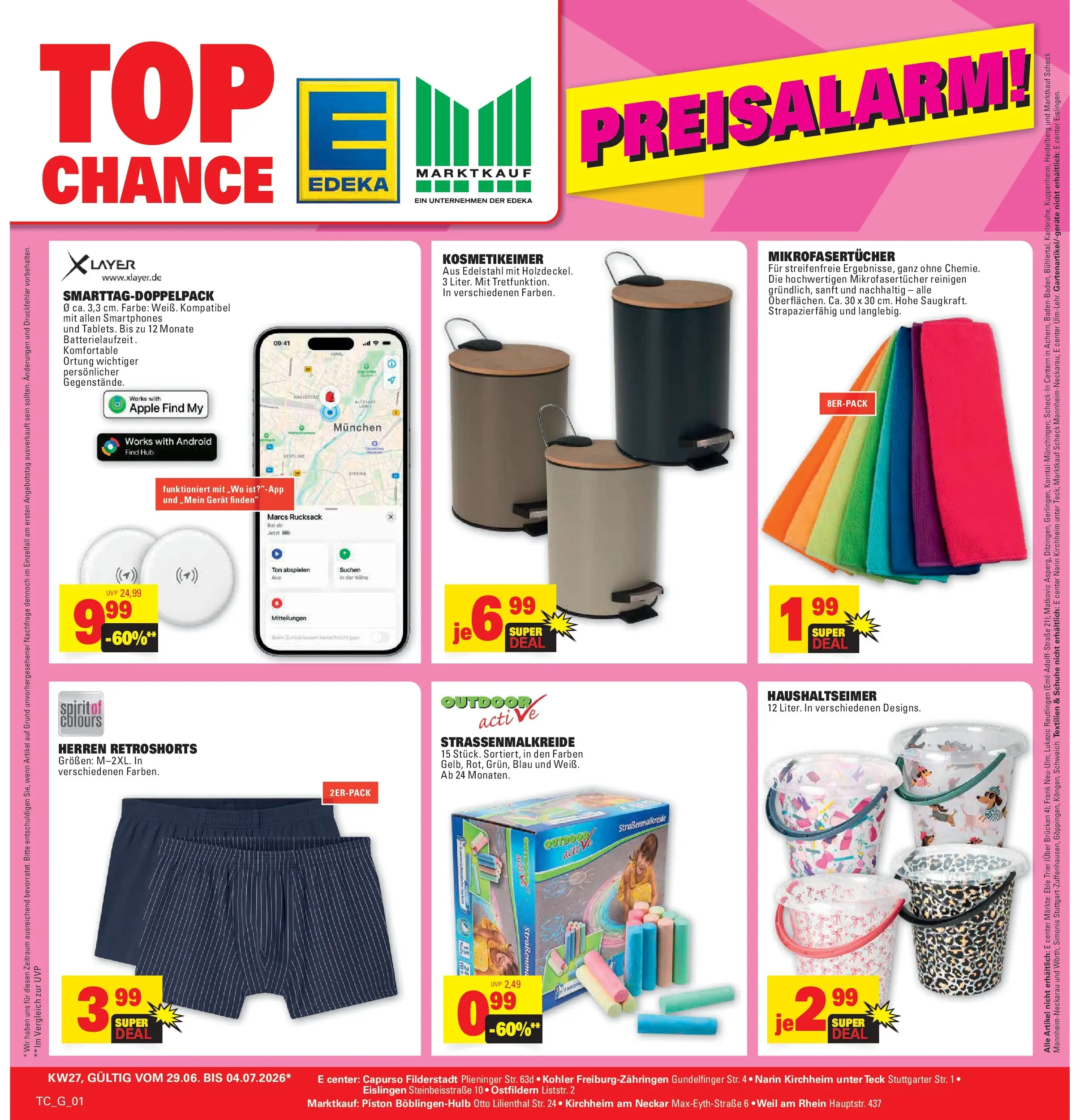 Marktkauf - Marktkauf: Wochenangebote (ab 29.06.2026) » Angebote online | Seite: 35 | Produkte: Smartphones, Apple, Rucksack