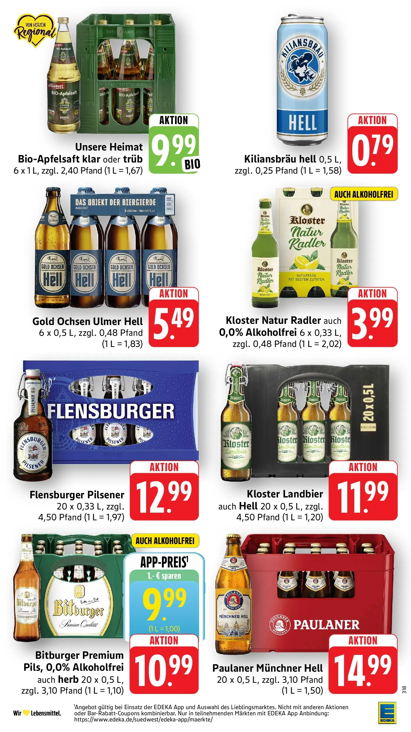 E center - E center: Wochenangebote (ab 28.06.2026) zum Blättern | Seite: 33 | Produkte: Bitburger, Flensburger, Radler, Paulaner