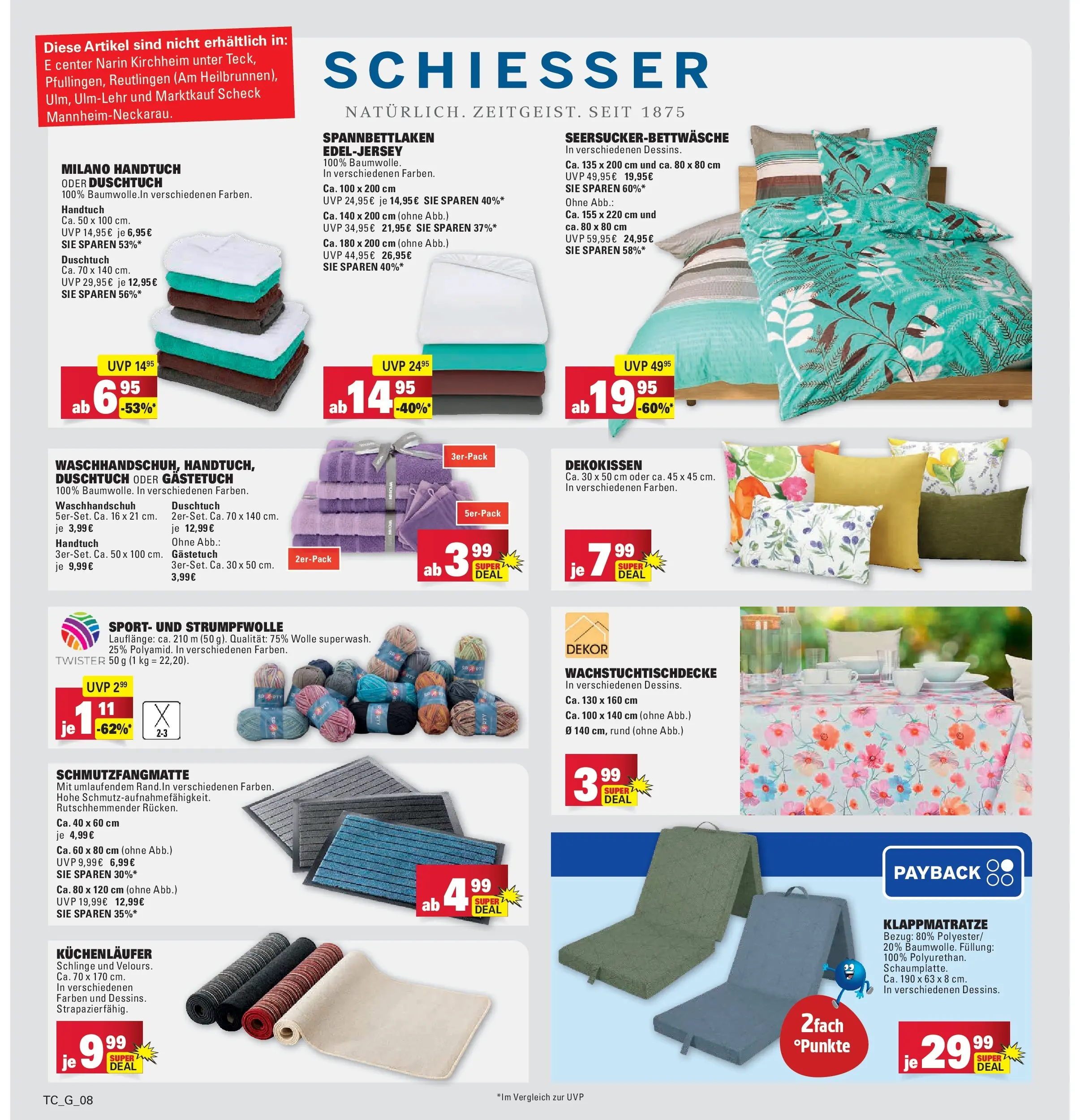 Marktkauf - Marktkauf: Wochenangebote (ab 29.06.2026) » Angebote online | Seite: 42 | Produkte: Schmutzfangmatte