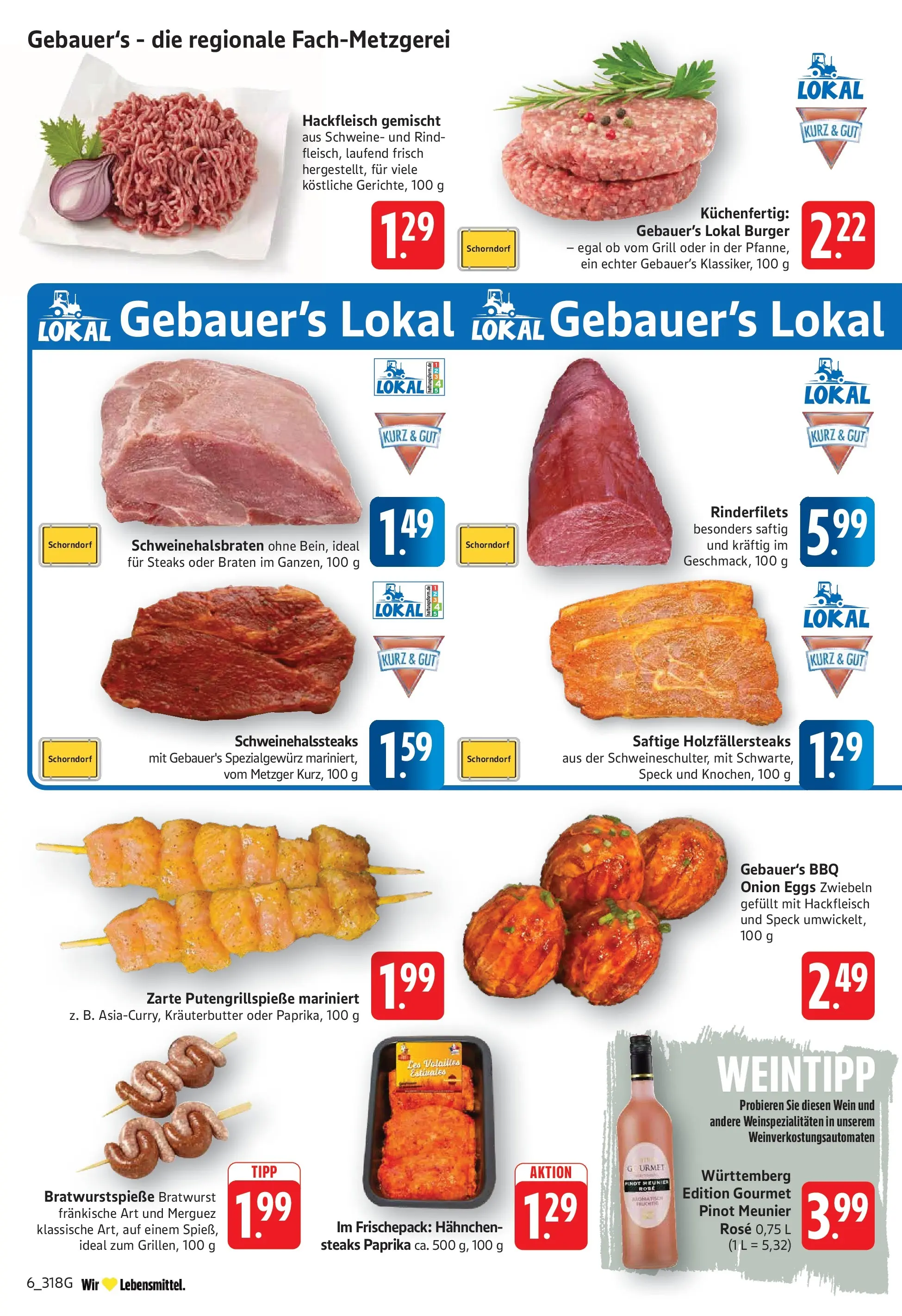 Edeka prospekt Göppingen (ab 29.06.2026) » Angebote Online | Seite: 8 | Produkte: Grill, Hahnchen, Kräuterbutter, Zwiebeln