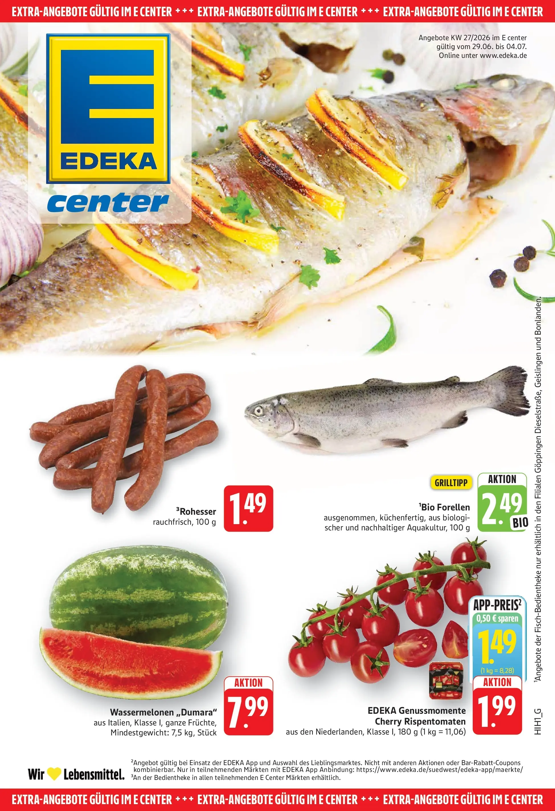Edeka prospekt Göppingen (ab 29.06.2026) » Angebote Online | Seite: 23