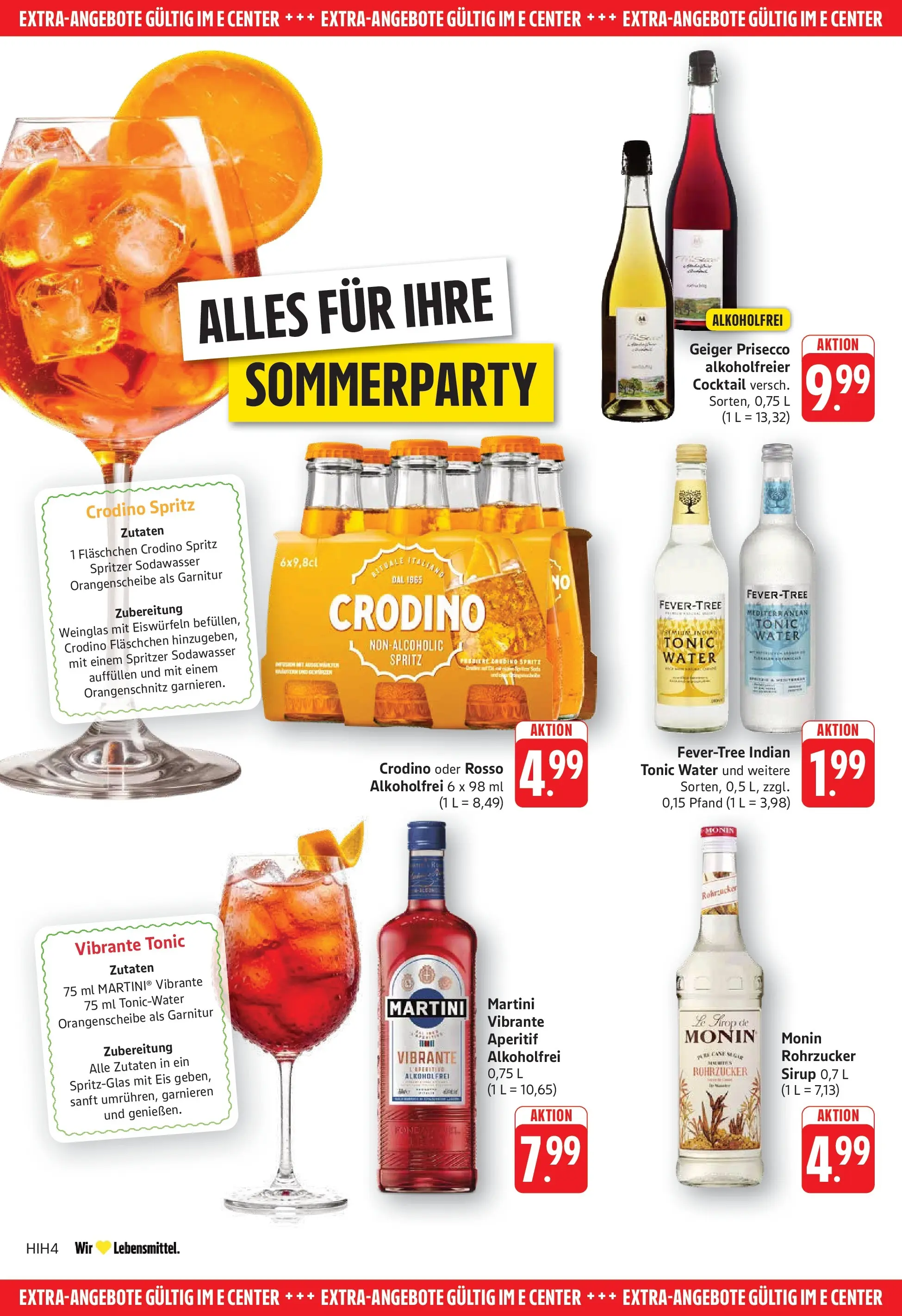 Edeka prospekt Göppingen (ab 29.06.2026) » Angebote Online | Seite: 26 | Produkte: Martini, Sprite, Sirup, Eis