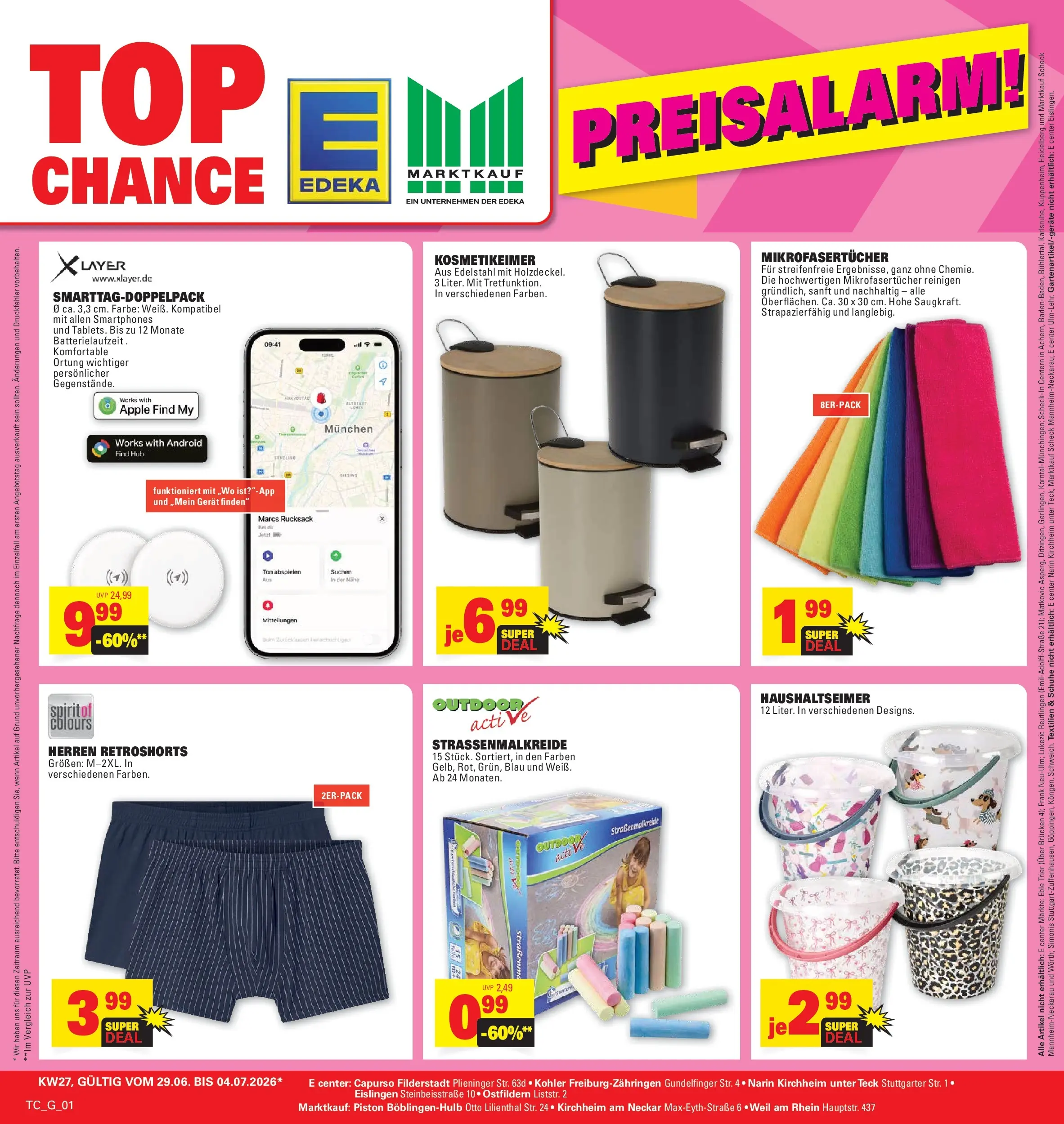 Edeka prospekt Göppingen (ab 29.06.2026) » Angebote Online | Seite: 31 | Produkte: Smartphones, Apple, Rucksack