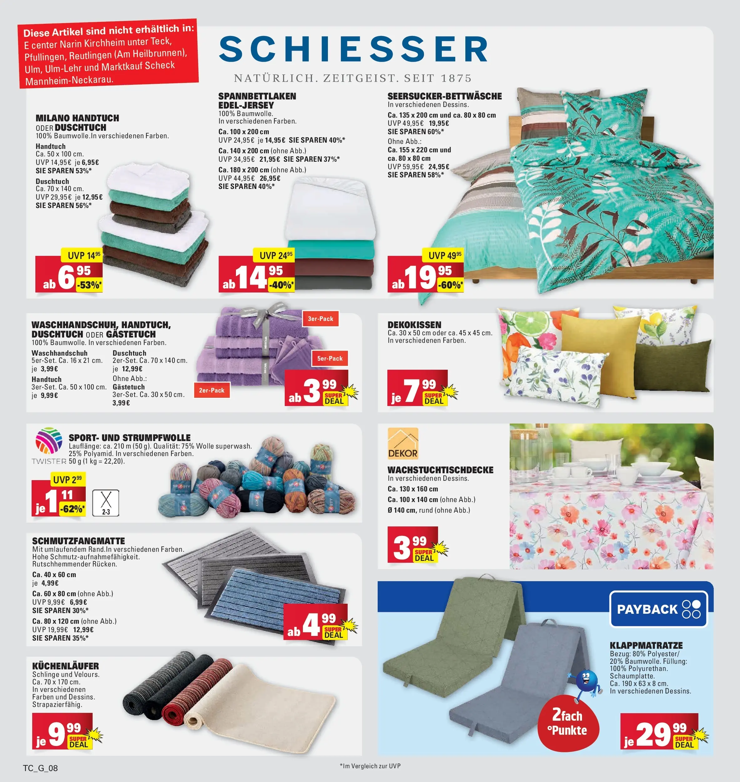 Edeka prospekt Göppingen (ab 29.06.2026) » Angebote Online | Seite: 38 | Produkte: Schmutzfangmatte