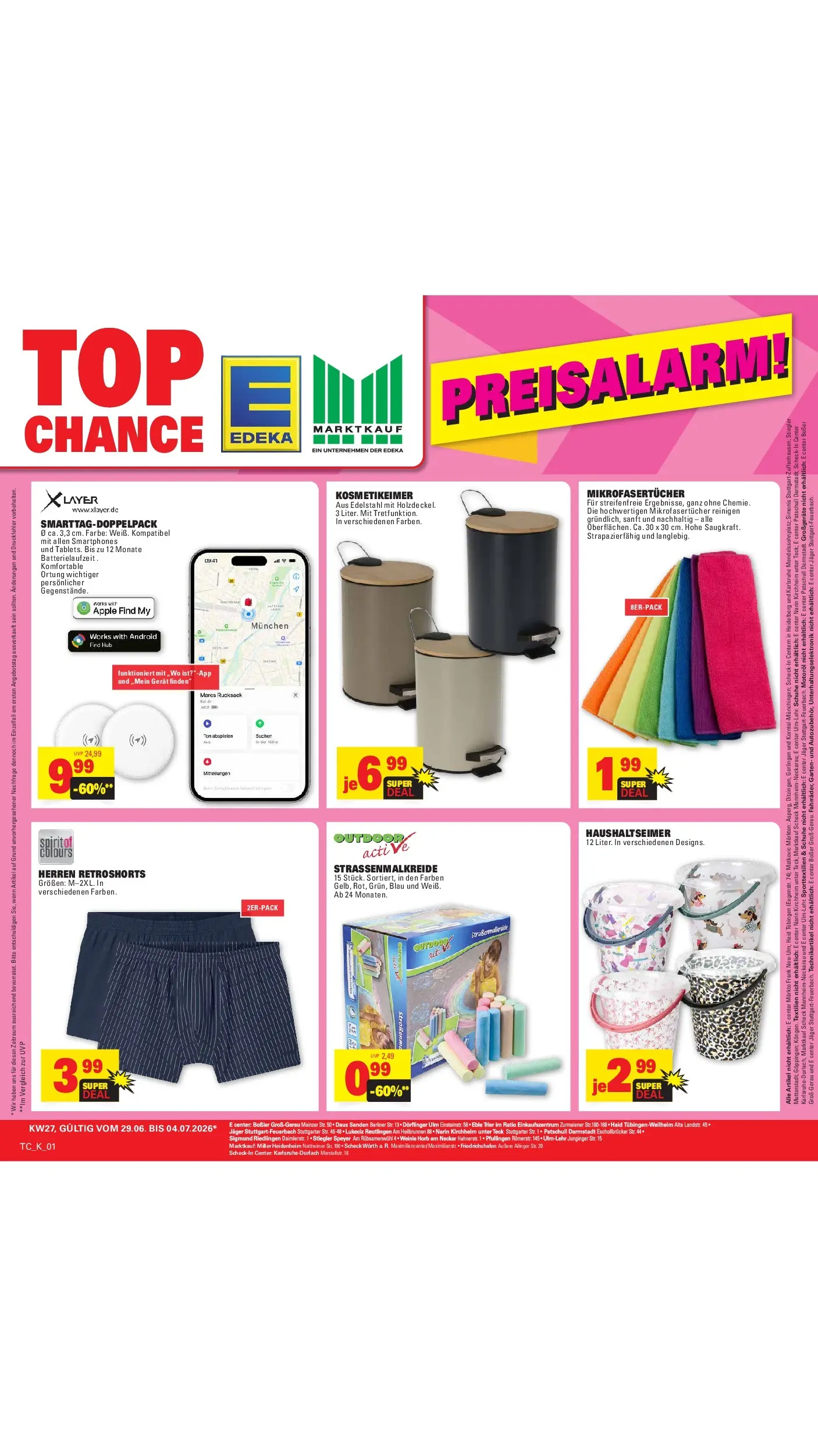 E center - E center: Wochenangebote (ab 28.06.2026) zum Blättern | Seite: 54 | Produkte: Smartphones, Apple, Rucksack