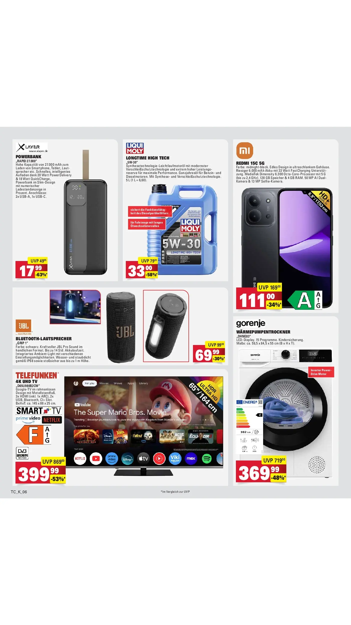 E center - E center: Wochenangebote (ab 28.06.2026) zum Blättern | Seite: 59 | Produkte: Energy, Smart TV, Powerbank, TV