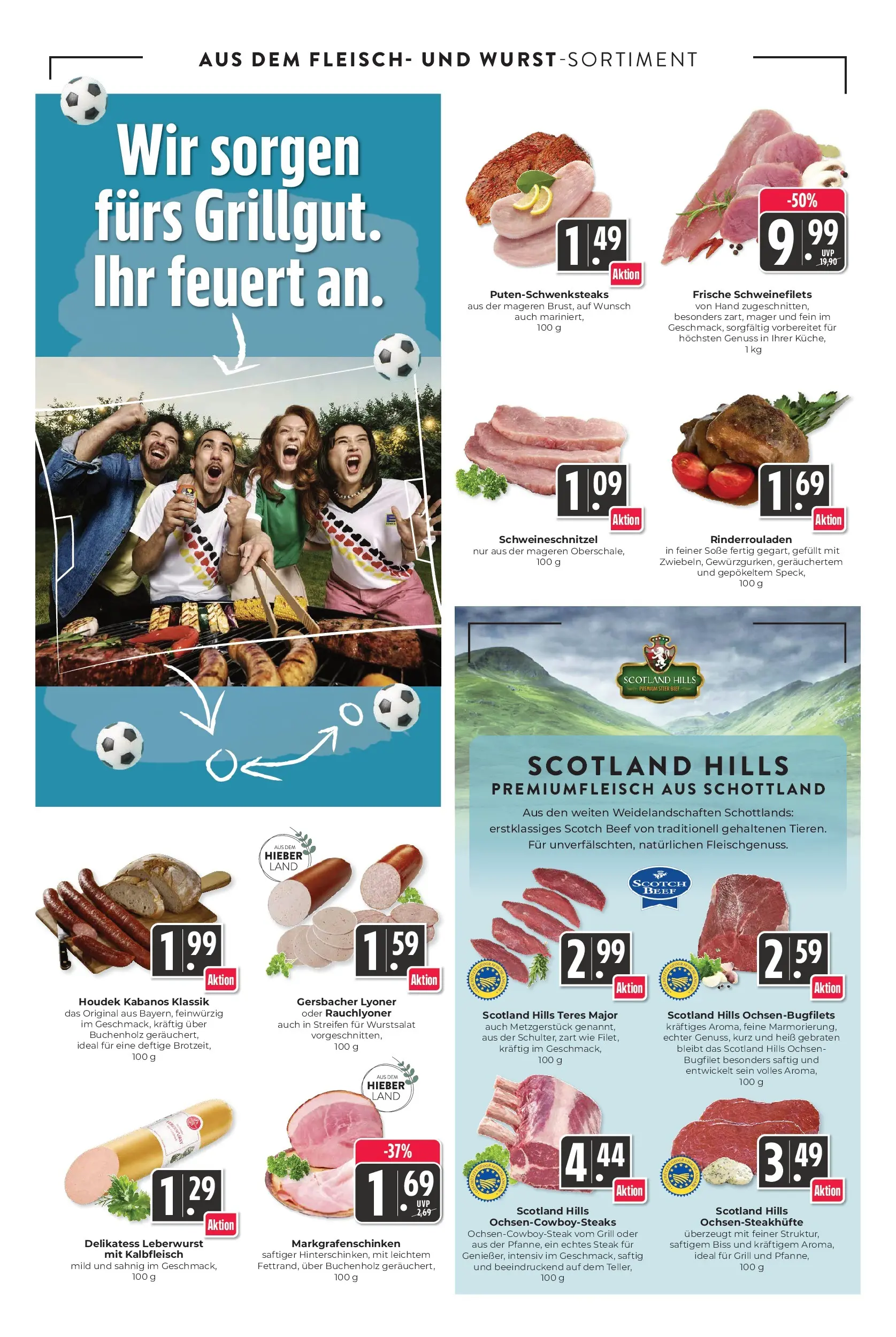 Angebote - Hieber's Frischecenter: Meine Woche (ab 28.06.2026) zum Blättern | Seite: 4