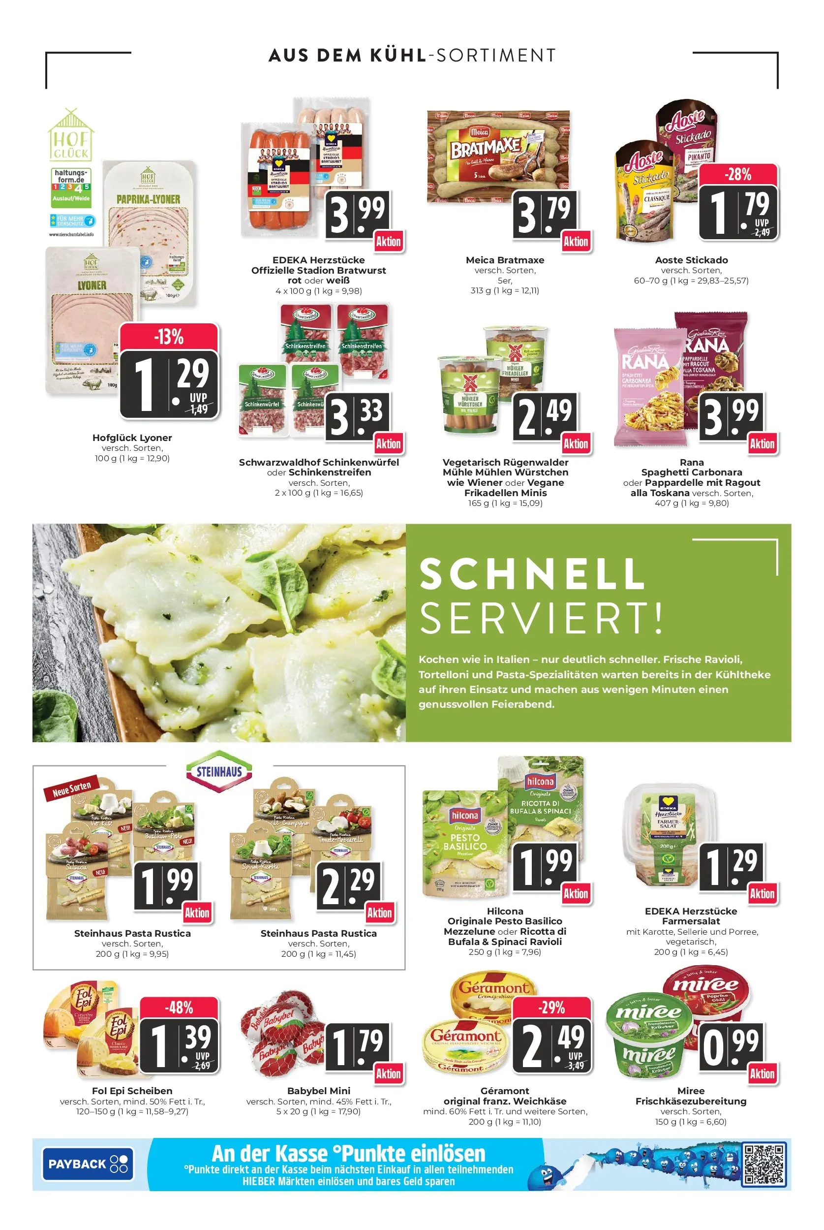 Angebote - Hieber's Frischecenter: Meine Woche (ab 28.06.2026) zum Blättern | Seite: 10