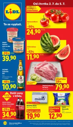 Náhled letáku Lidl - Lidl leták do 05.07.2026 od 01.07.2026