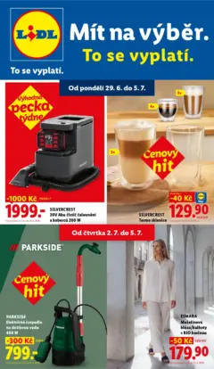 Náhled letáku Lidl leták - Spotřební zboží od 29.06.2026