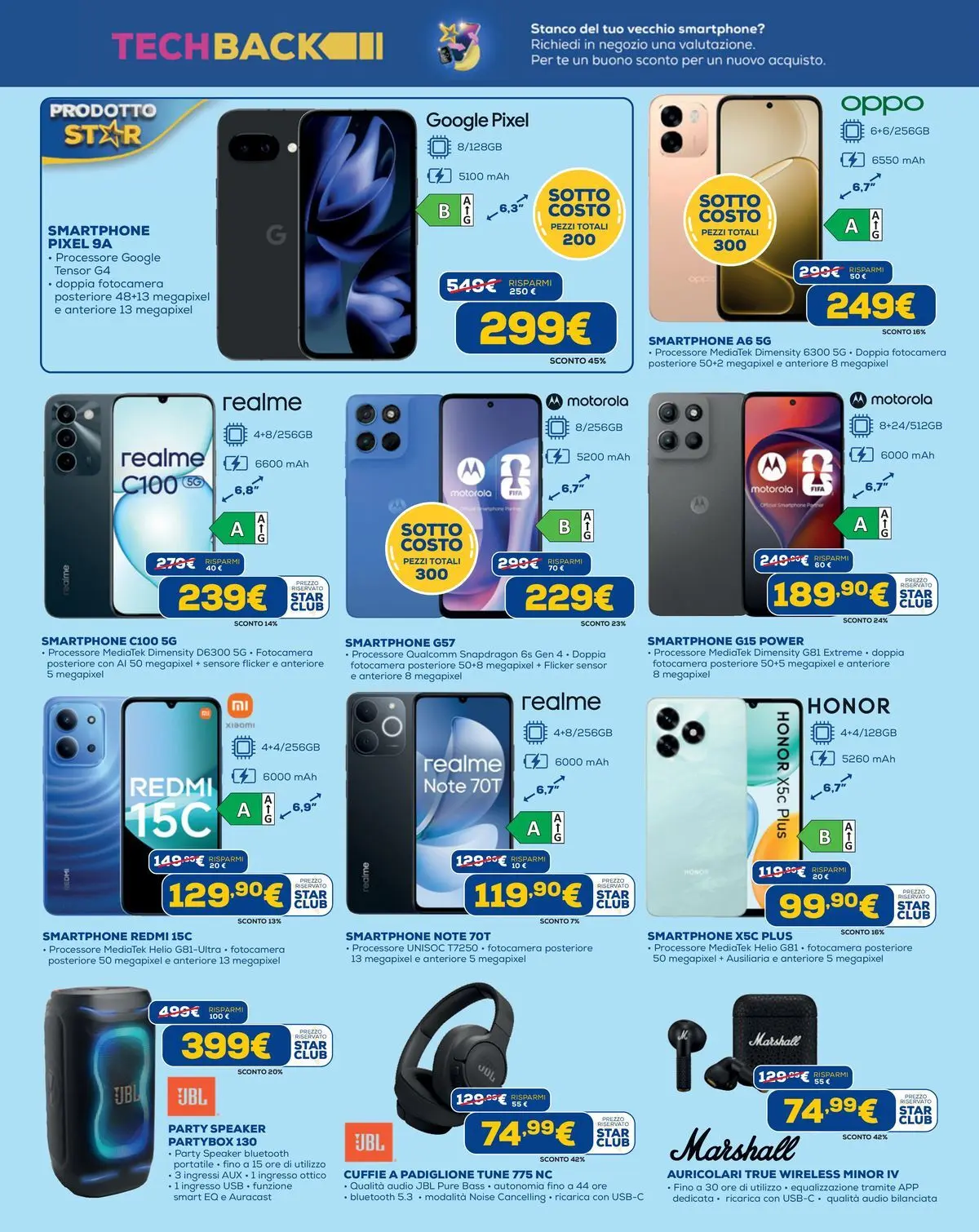 Nuovo Euronics - SOTTOCOSTO dal 02/07/2026 > offerte anteprima 🛍️ | Pagina: 3 | Prodotti: Smartphone, Cuffie, Speaker, USB