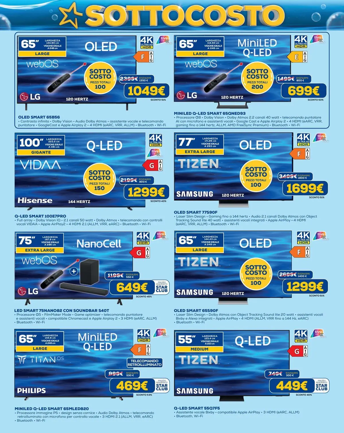 Nuovo Euronics - SOTTOCOSTO dal 02/07/2026 > offerte anteprima 🛍️ | Pagina: 6 | Prodotti: Telecomando, Audio, Microfono, Samsung
