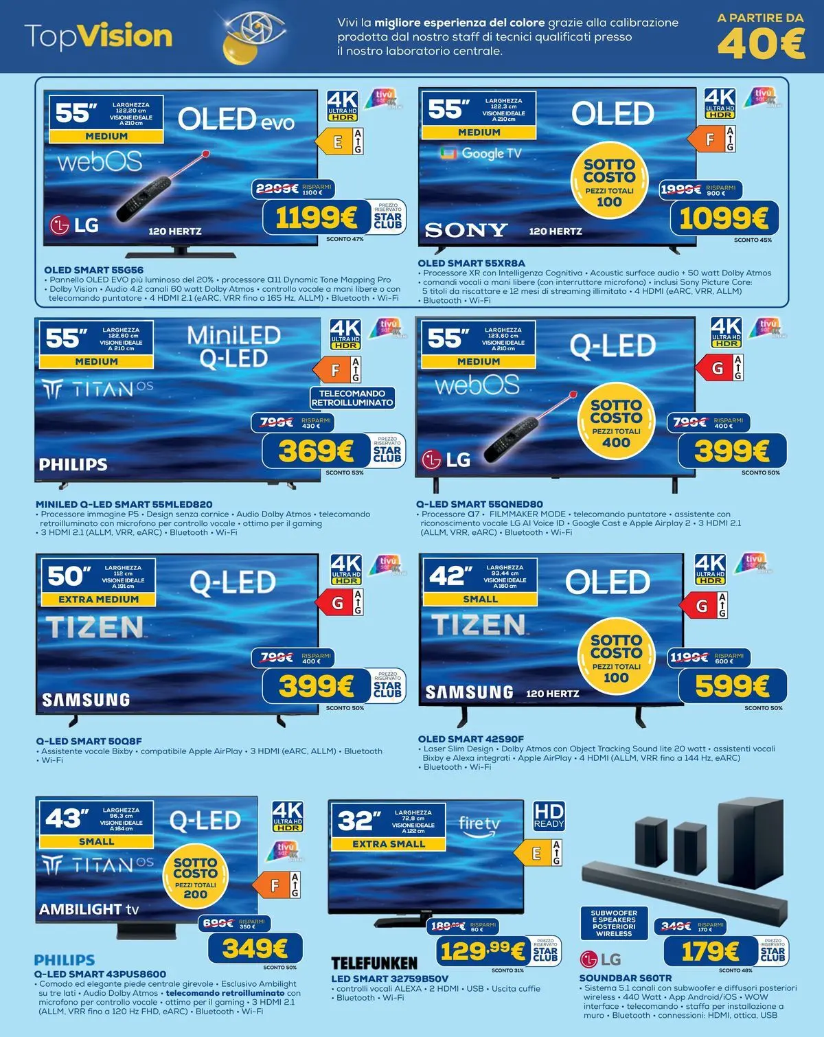 Nuovo Euronics - SOTTOCOSTO dal 02/07/2026 > offerte anteprima 🛍️ | Pagina: 7 | Prodotti: TV, Audio, USB, Samsung