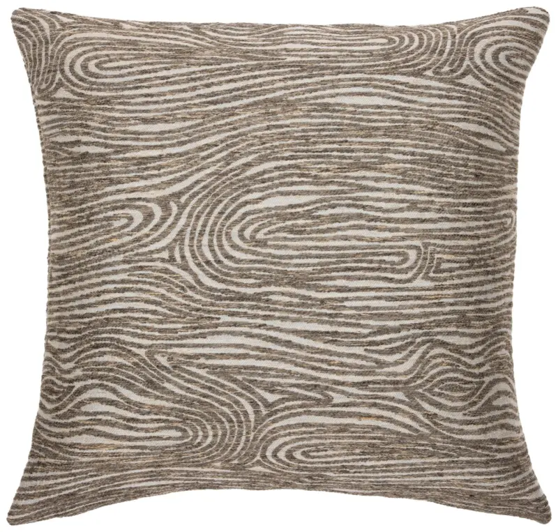 Kissenh&uuml;lle Weave Braun ca. 40x40cm