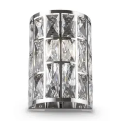 Wandleuchte Gelid Chromfarben max. 60 Watt Wandlampe