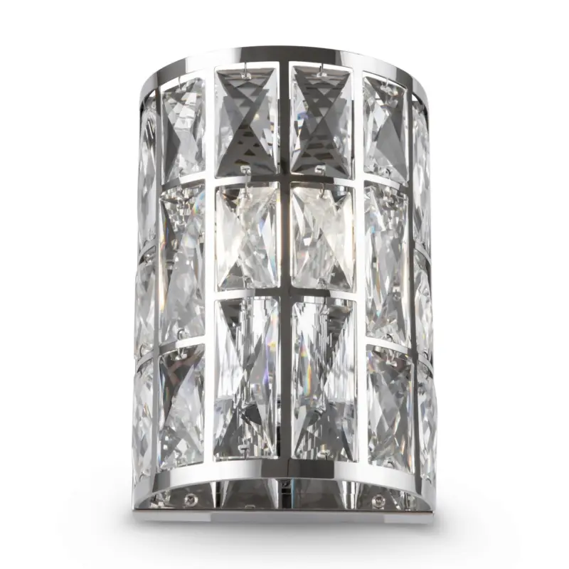 Wandleuchte Gelid Chromfarben max. 60 Watt Wandlampe