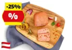 HOFER GENUSS 100% AUS &Ouml;STERREICH Leberk&auml;se zum selberbacken, 500 g