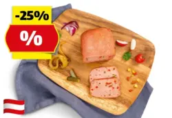 GENUSS 100% AUS &Ouml;STERREICH Leberk&auml;se zum selberbacken, 500 g